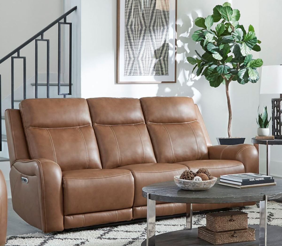 Haywood - Power Reclining Sofa - Butternut - Urban Living Furniture (Los Angeles, CA)