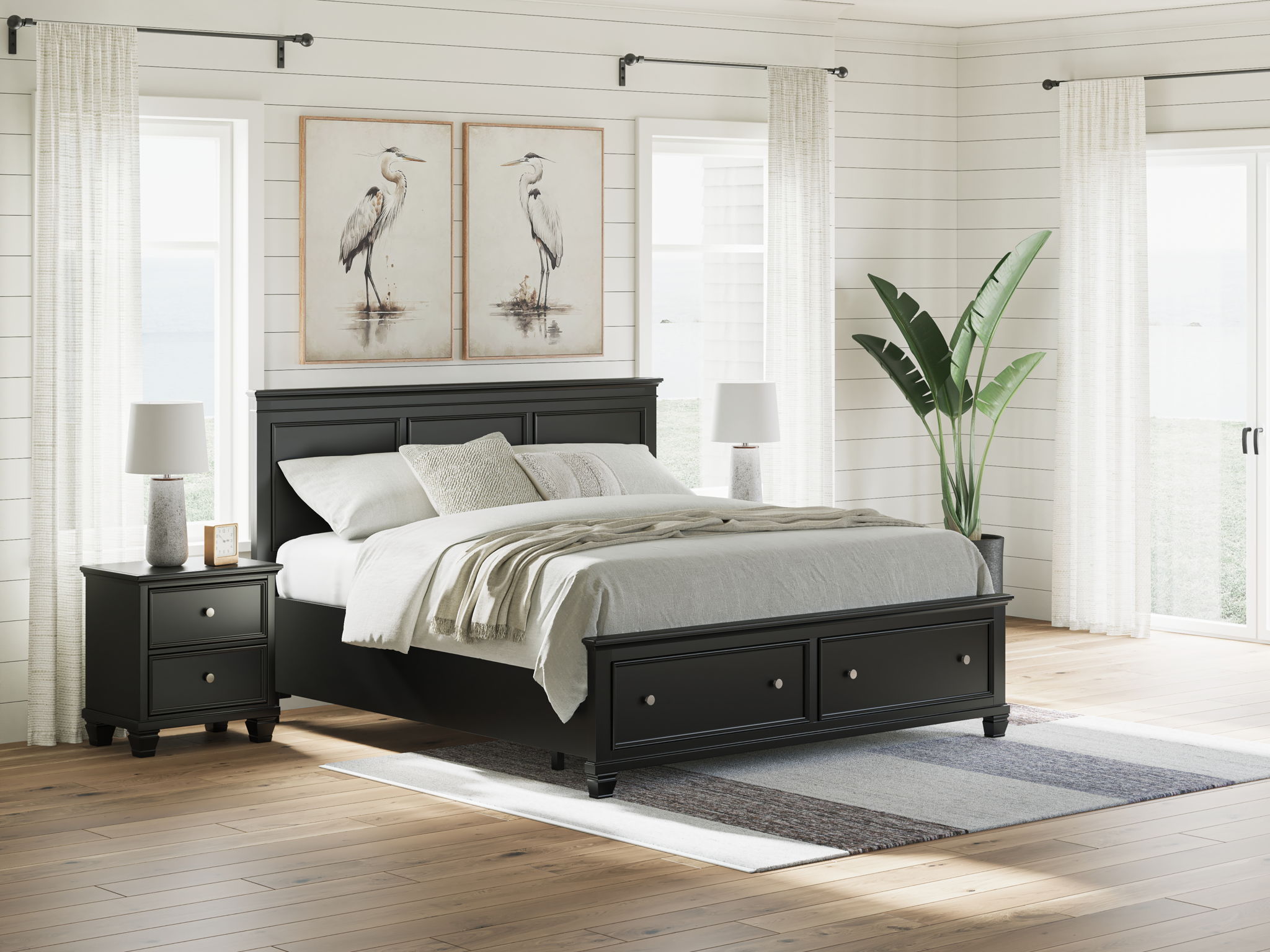 Lanolee - Panel Bed - Urban Living Furniture (Los Angeles, CA)