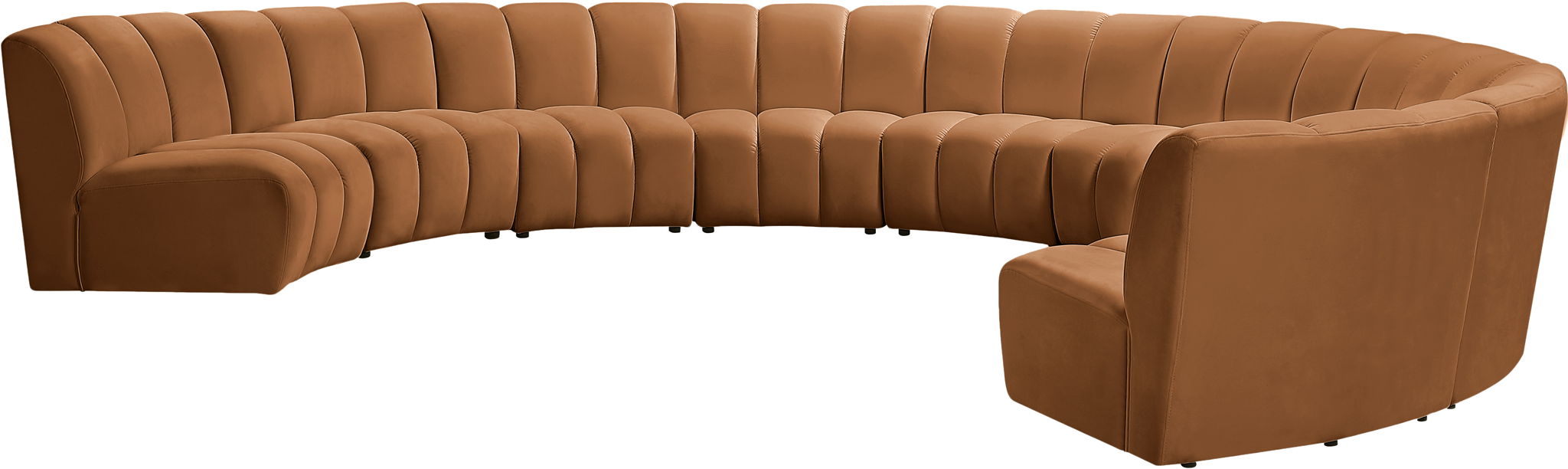 Infinity - 9 Piece Modular Sectional - Saddle - Urban Living Furniture (Los Angeles, CA)