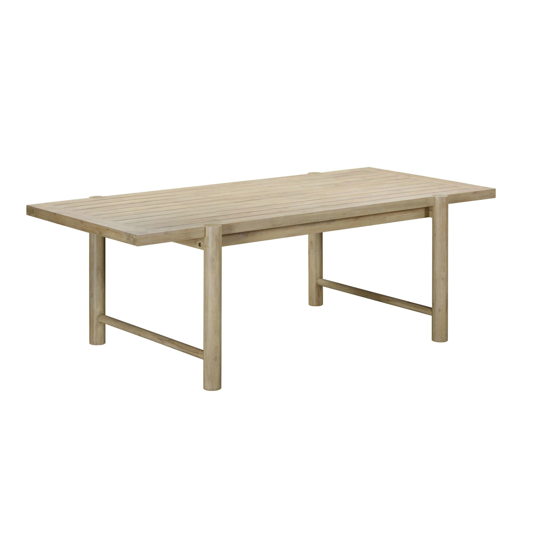 Gata - Outdoor Rectangular Dining Table - Light Teak - Urban Living Furniture (Los Angeles, CA)