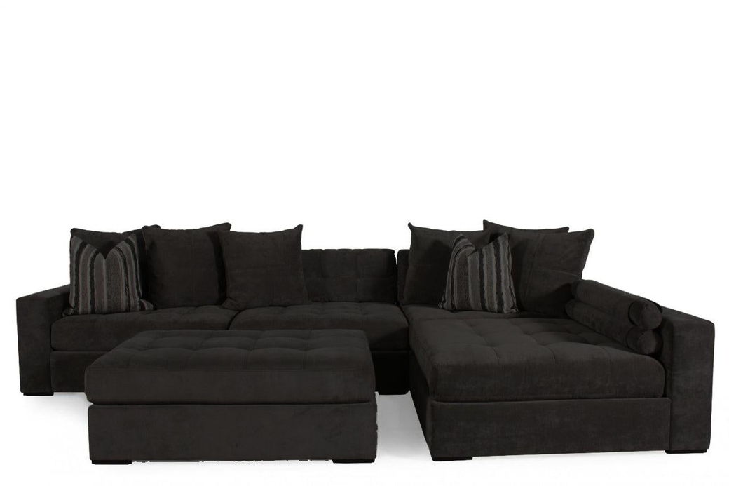 Jonathan Louis Noah Sectional Black - Urban Living Furniture (Los Angeles, CA)