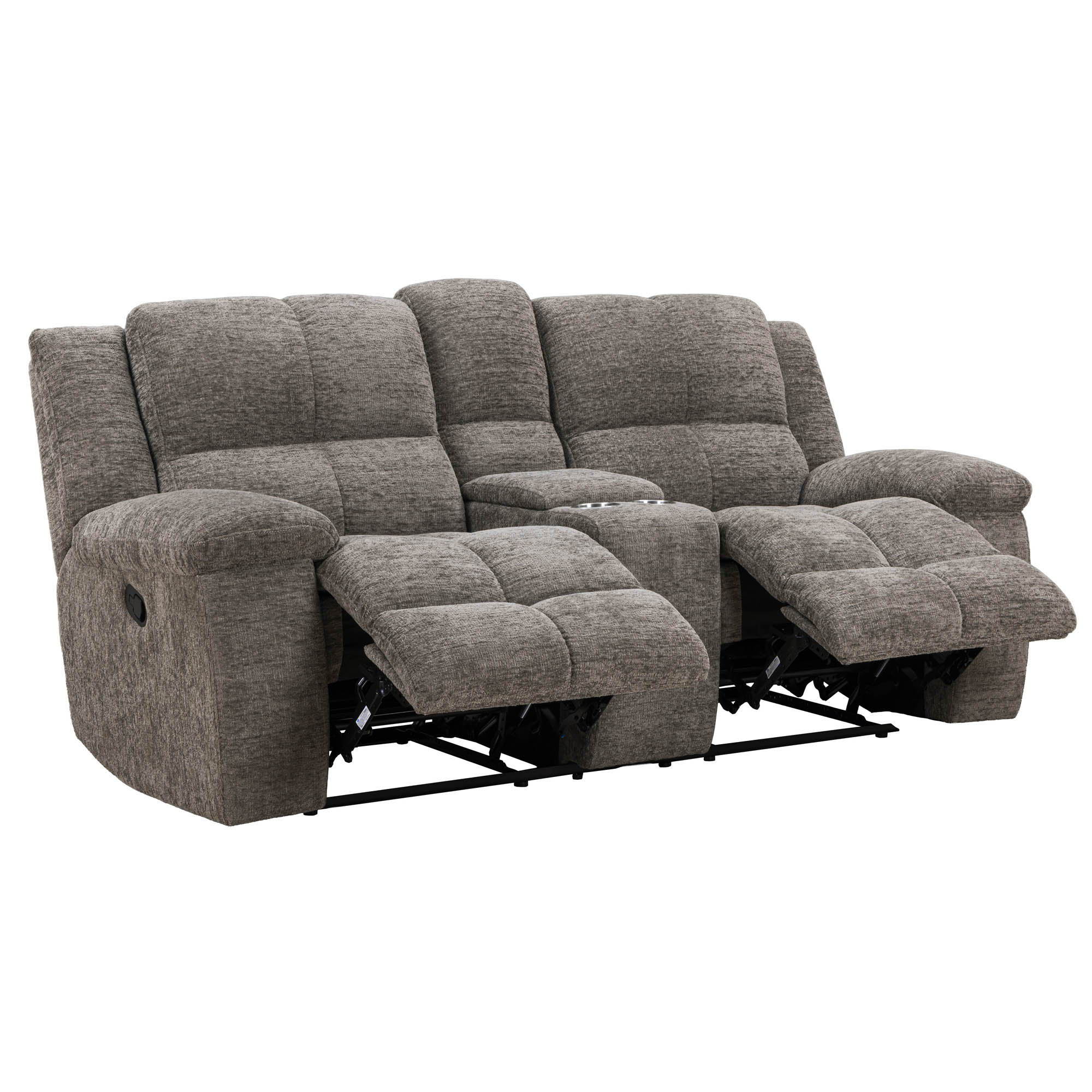 Buster - Manual Reclining Console Loveseat - Urban Living Furniture (Los Angeles, CA)
