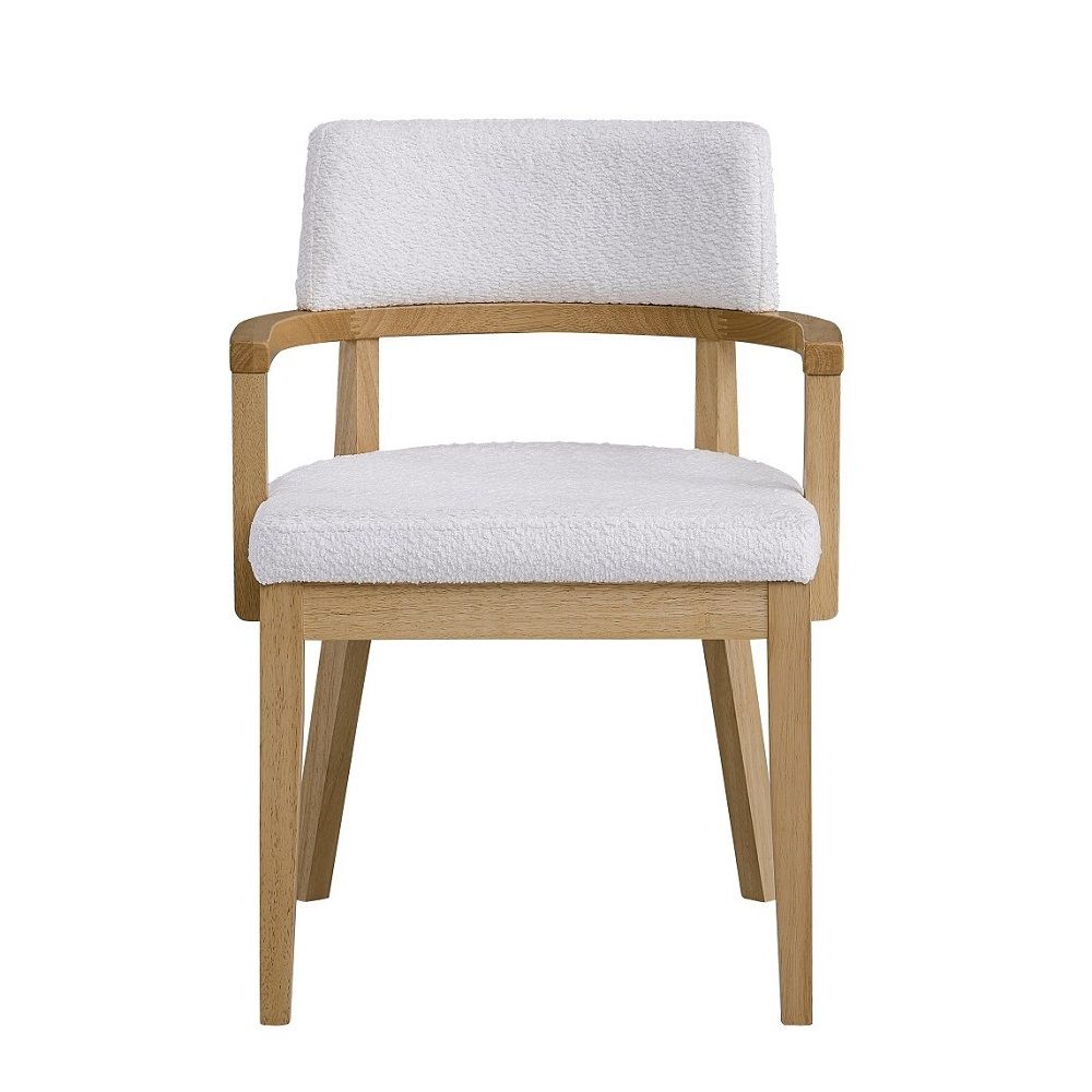 Kasem - Arm Chair (Set of 2) - Gorge Fabric & Oak - Urban Living Furniture (Los Angeles, CA)