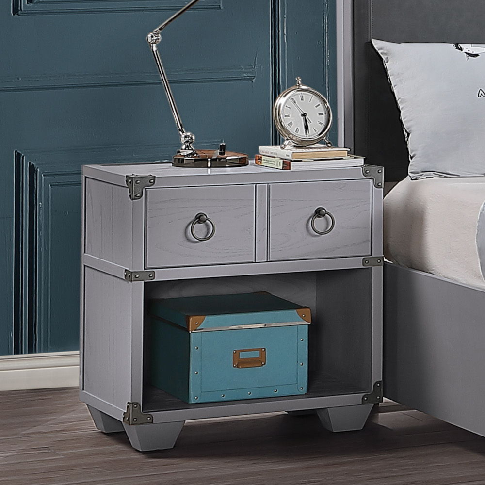 Orchest - Nightstand - Gray - Urban Living Furniture (Los Angeles, CA)