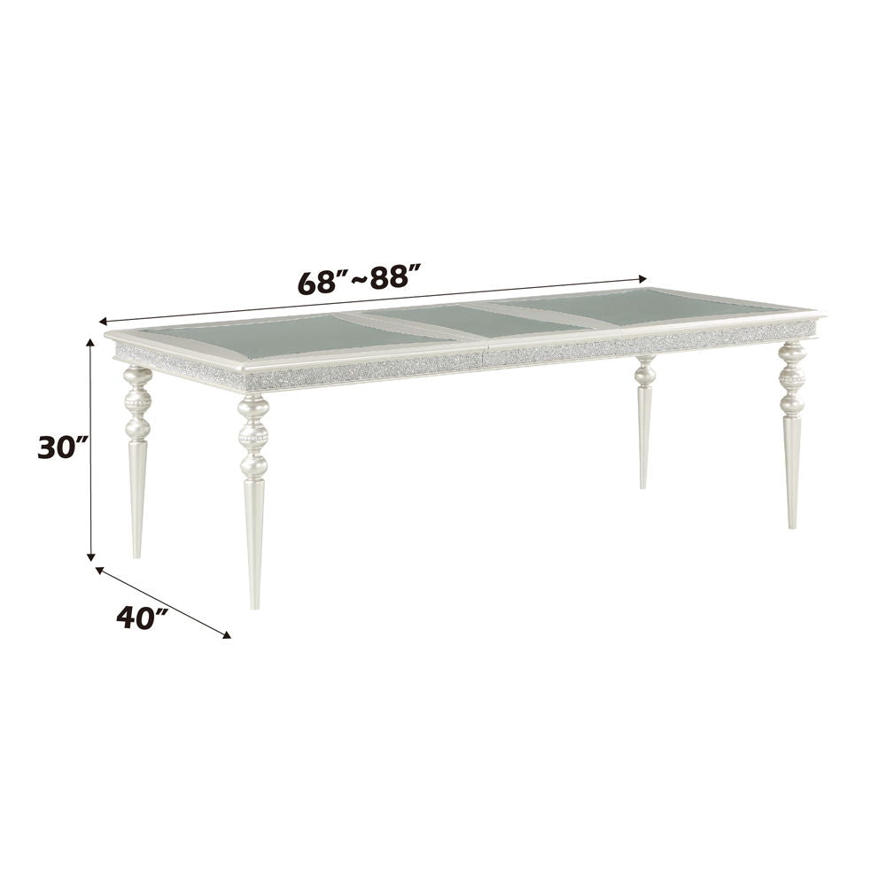 Maverick - Dining Table - Platinum - Urban Living Furniture (Los Angeles, CA)