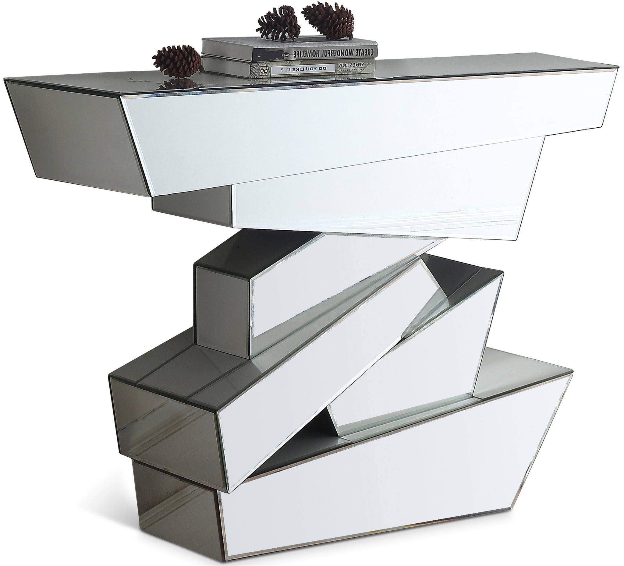 Jade - Console Table - Pearl Silver - Urban Living Furniture (Los Angeles, CA)