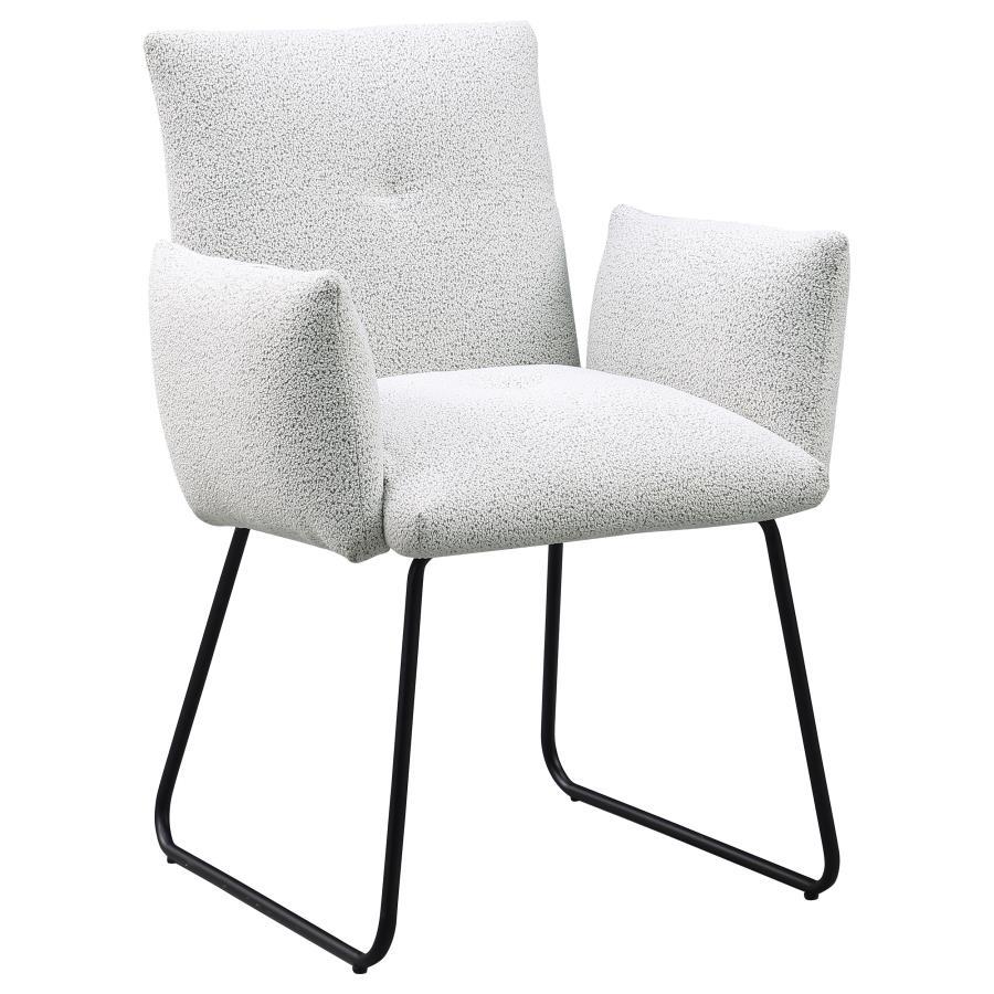 Ackland - Upholstered Dining Side Chair (Set of 2) - Light Gray - Urban Living Furniture (Los Angeles, CA)