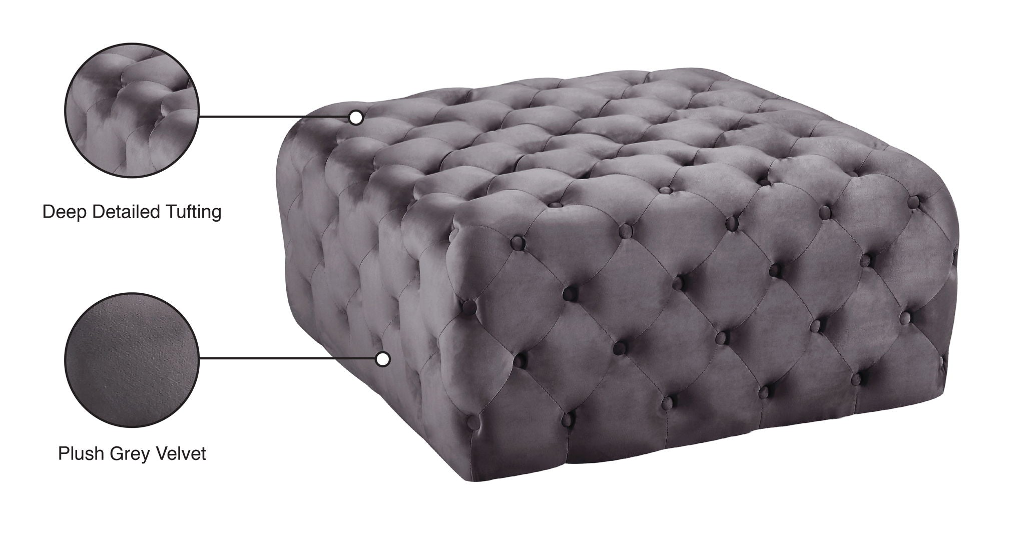 Ariel - Bench Ottoman - Urban Living Furniture (Los Angeles, CA)
