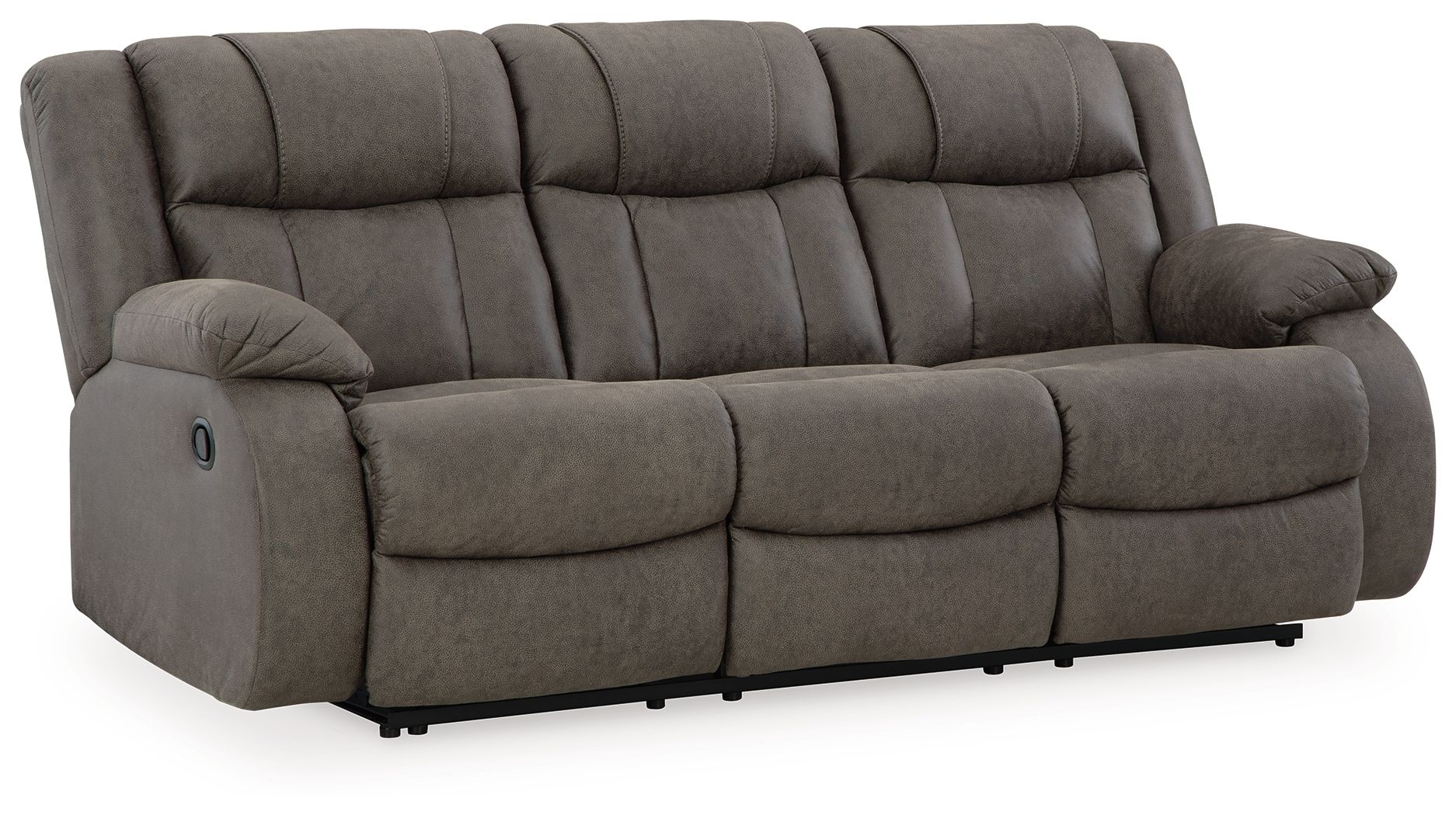 First Base - Gunmetal - Reclining Sofa - Urban Living Furniture (Los Angeles, CA)