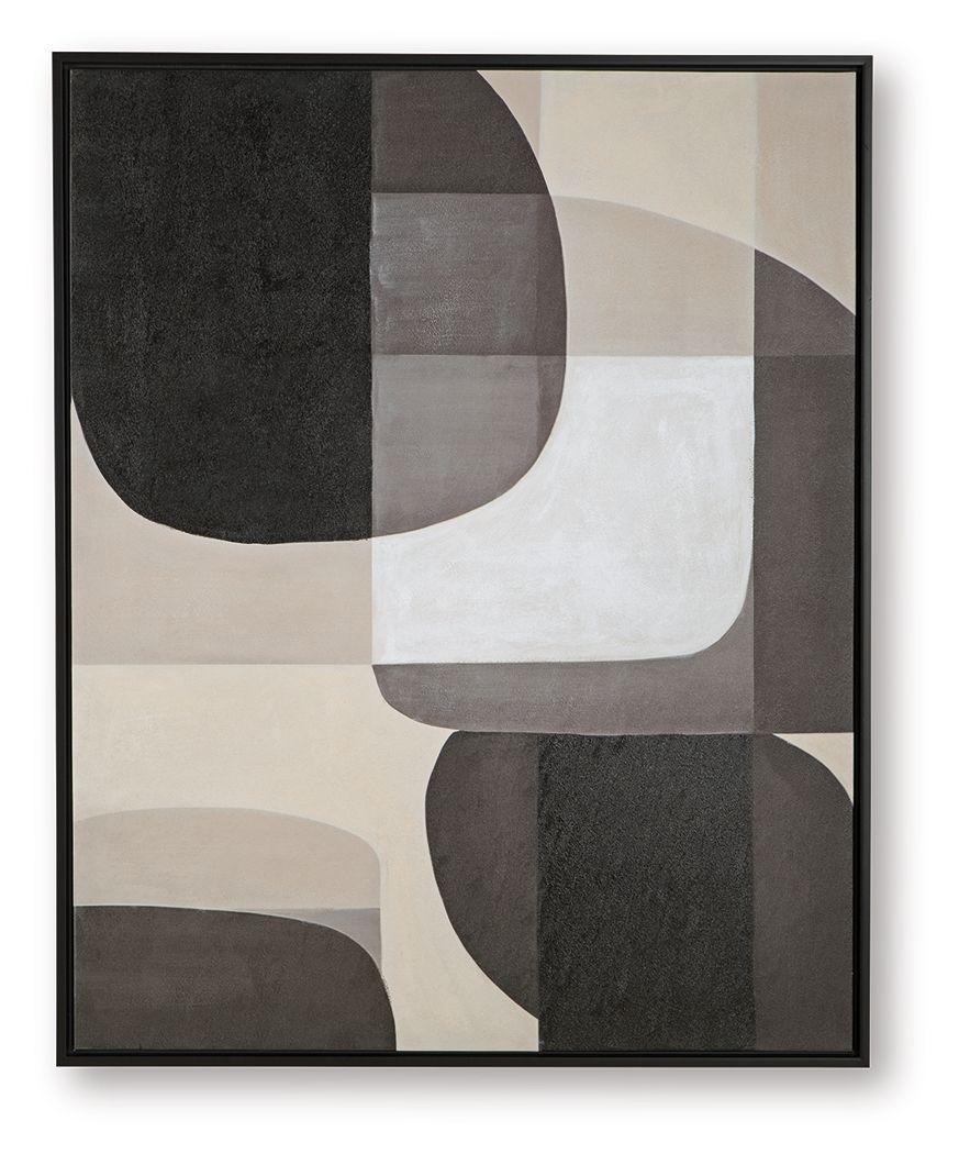 Kesleigh - Black / White - Wall Art - Urban Living Furniture (Los Angeles, CA)