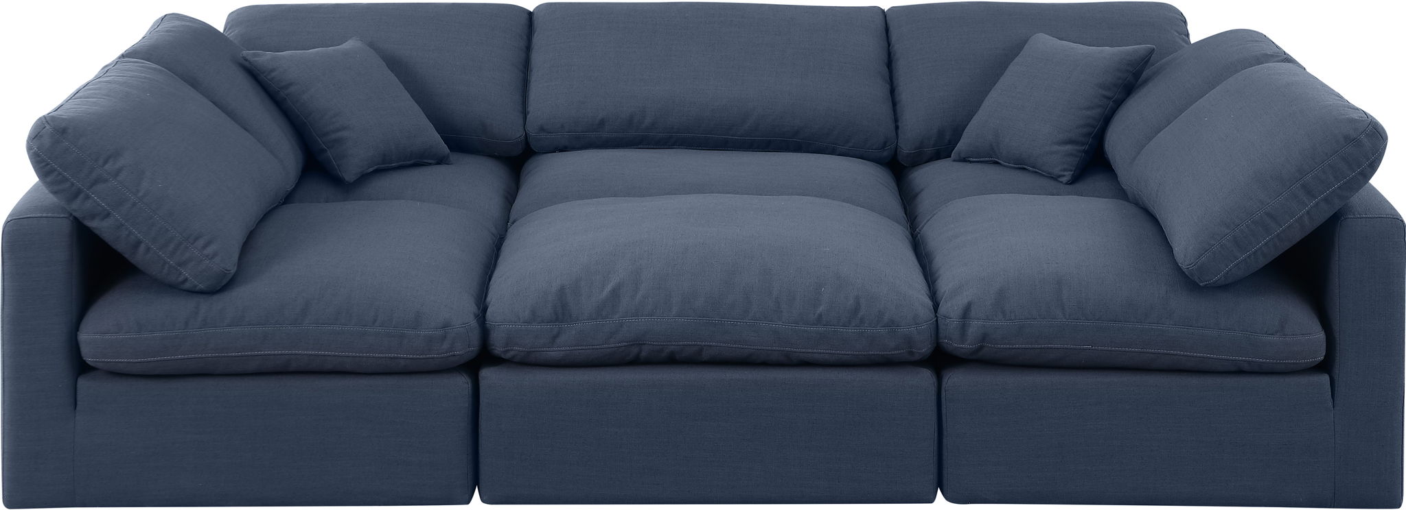 Indulge - Linen 6 Piece Modular Sectional - Urban Living Furniture (Los Angeles, CA)