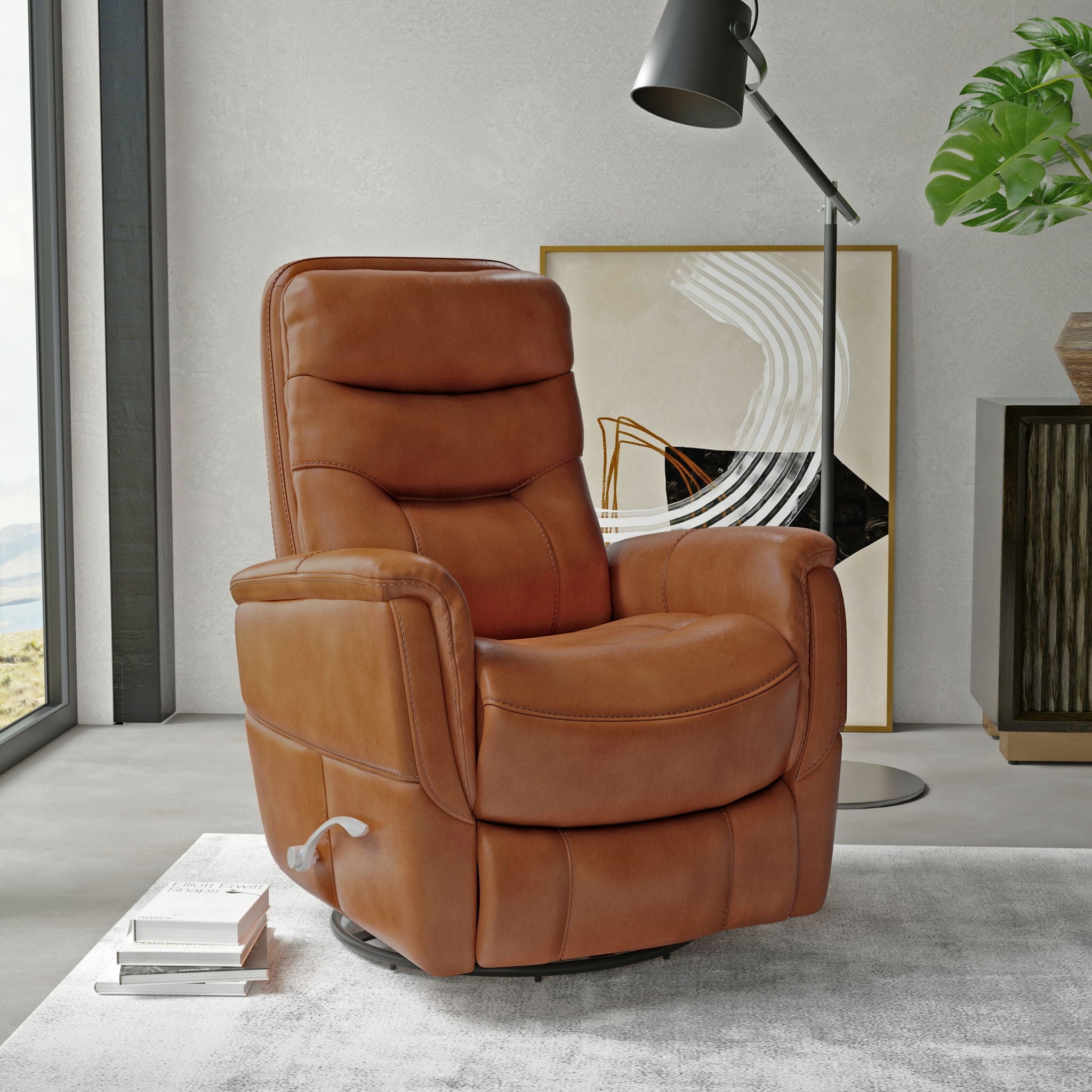 Gemini - Manual Swivel Glider Recliner - Urban Living Furniture (Los Angeles, CA)
