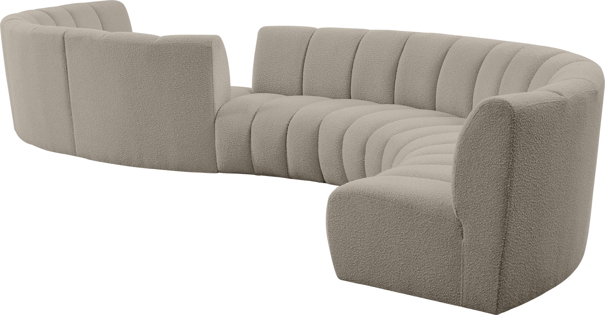 Infinity - 8 Piece Boucle Modular Sectional - Urban Living Furniture (Los Angeles, CA)