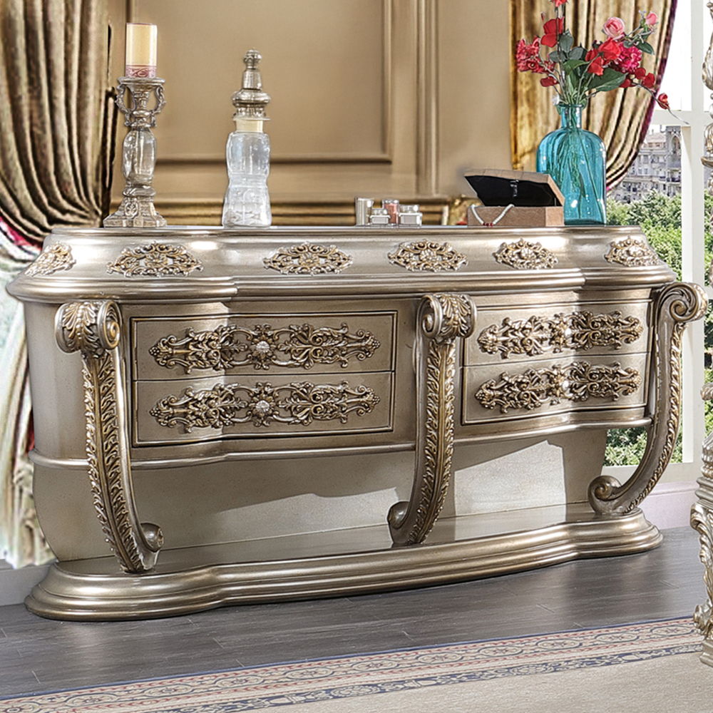 Danae - Dresser - Champagne & Gold - Urban Living Furniture (Los Angeles, CA)