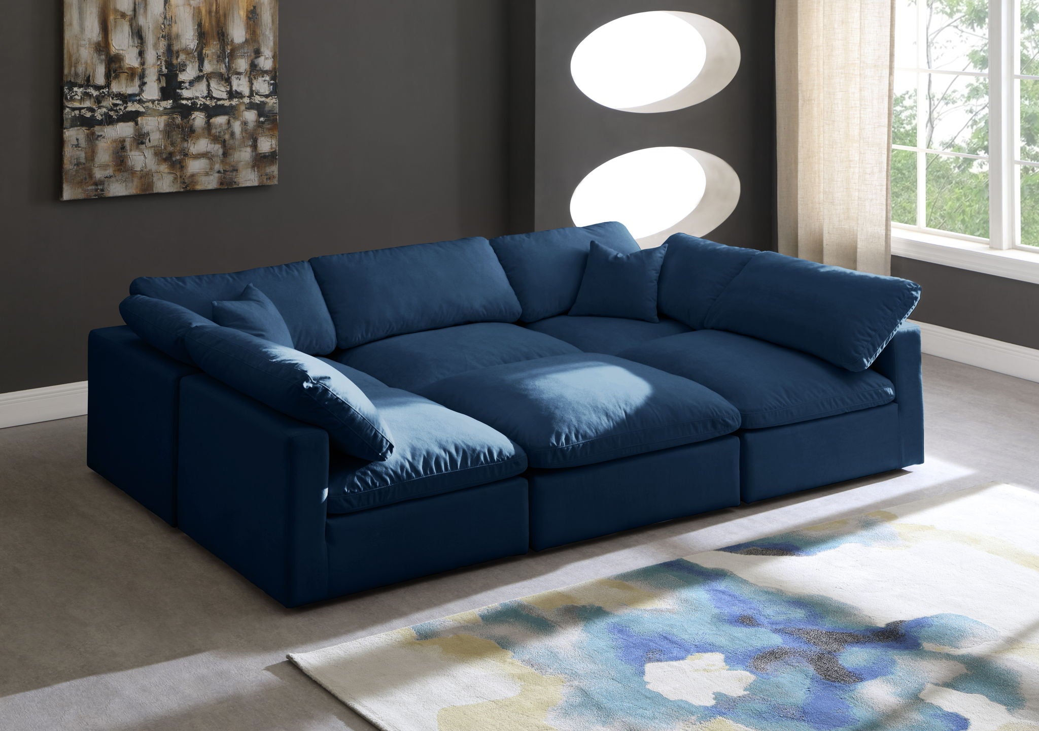 Plush - 6 Piece Modular Sectional - Urban Living Furniture (Los Angeles, CA)