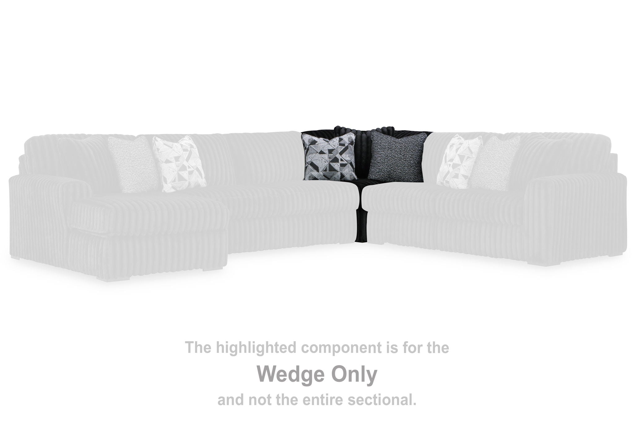 Midnight-Madness - Onyx - Wedge - Urban Living Furniture (Los Angeles, CA)