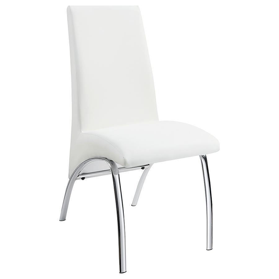Bishop - Upholstered Dining Side Chair (Set of 2) - White