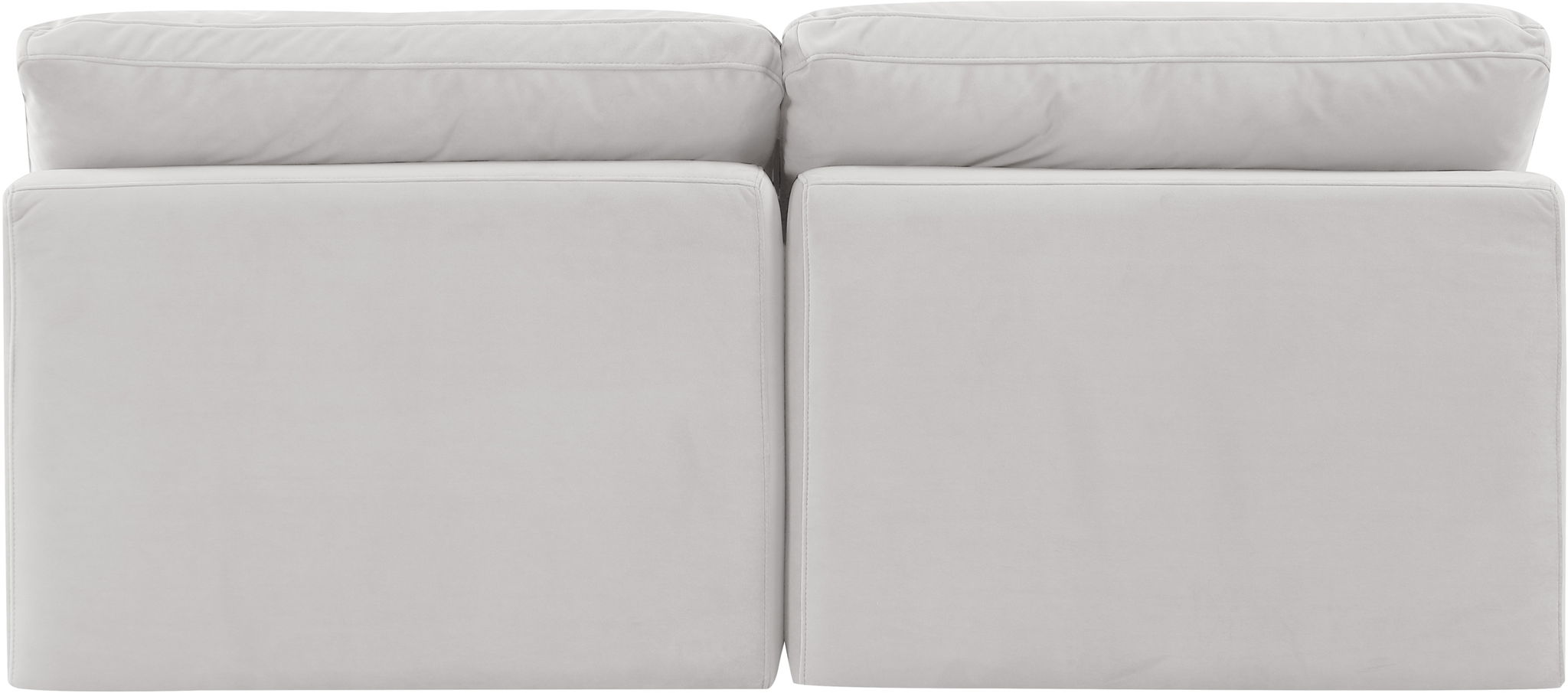 Indulge - Velvet 2 Seat Modular Armless Sofa - Urban Living Furniture (Los Angeles, CA)
