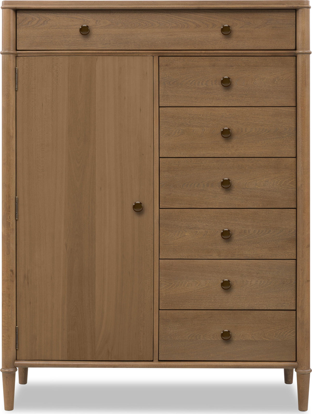 Whitmore - Door Chest With Jewelry Storage - Claystone