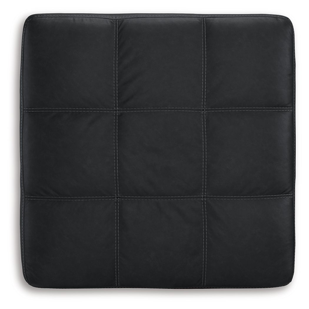 Barlin Mills - Oversized Accent Ottoman - Carbon - Urban Living Furniture (Los Angeles, CA)