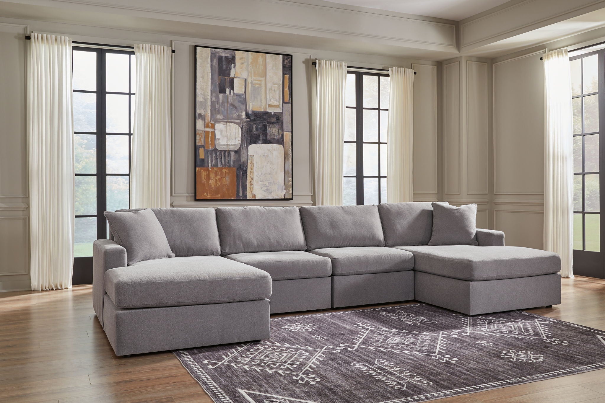 Modmax - Granite - Sectional - Urban Living Furniture (Los Angeles, CA)