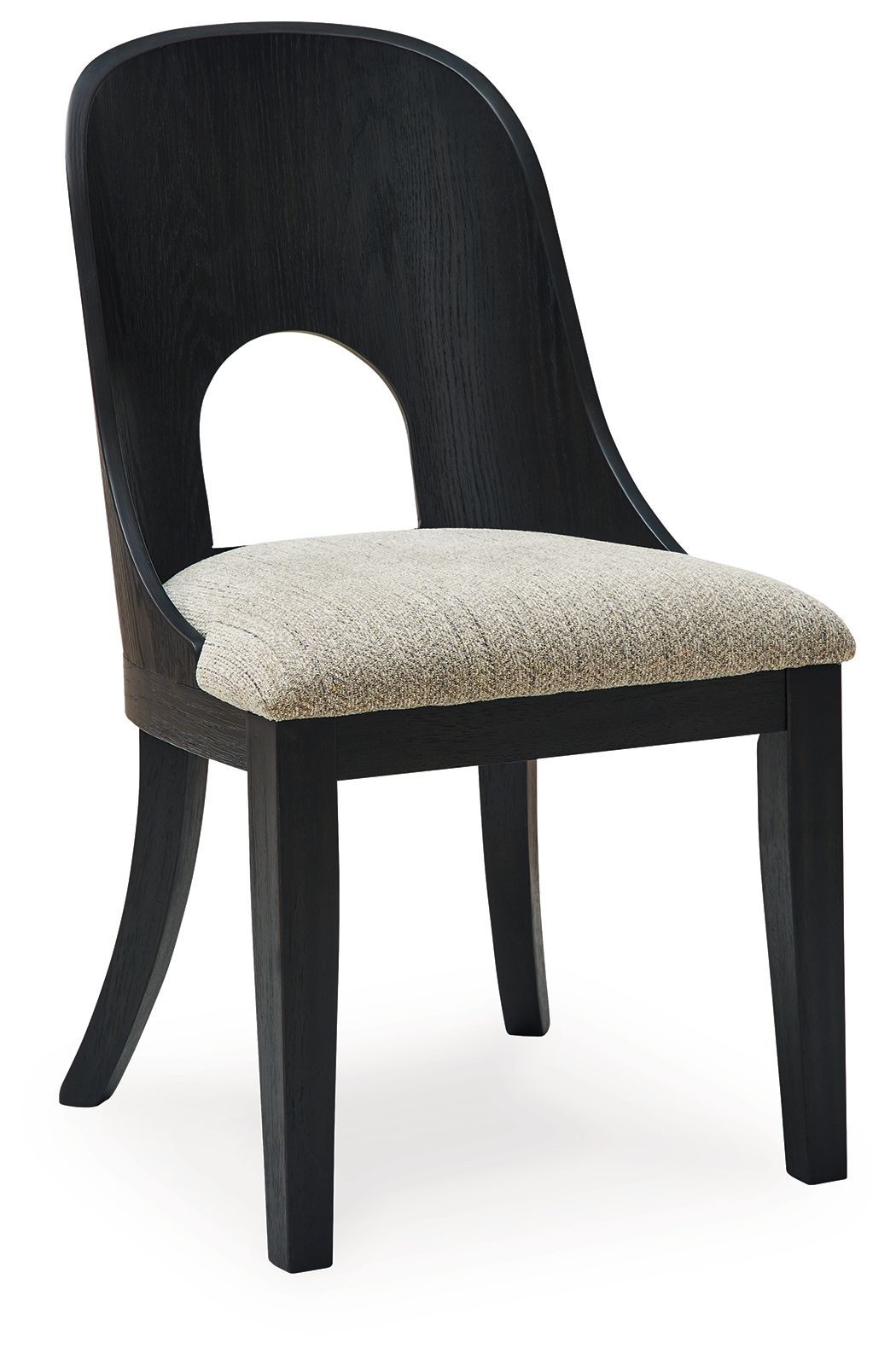 Rowanbeck - Gray / Black - Dining Upholstered Side Chair (Set of 2) - Urban Living Furniture (Los Angeles, CA)