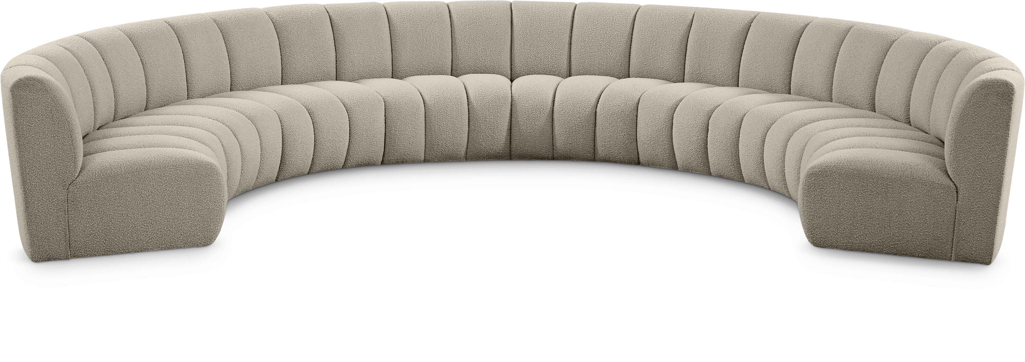 Infinity - 8 Piece Boucle Modular Sectional - Urban Living Furniture (Los Angeles, CA)