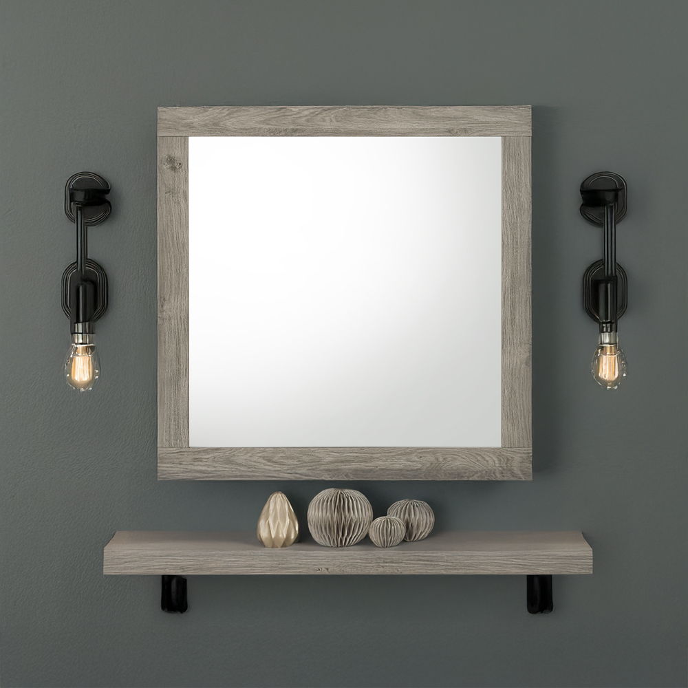 Mari - Mirror - Light Gray Finish - Urban Living Furniture (Los Angeles, CA)
