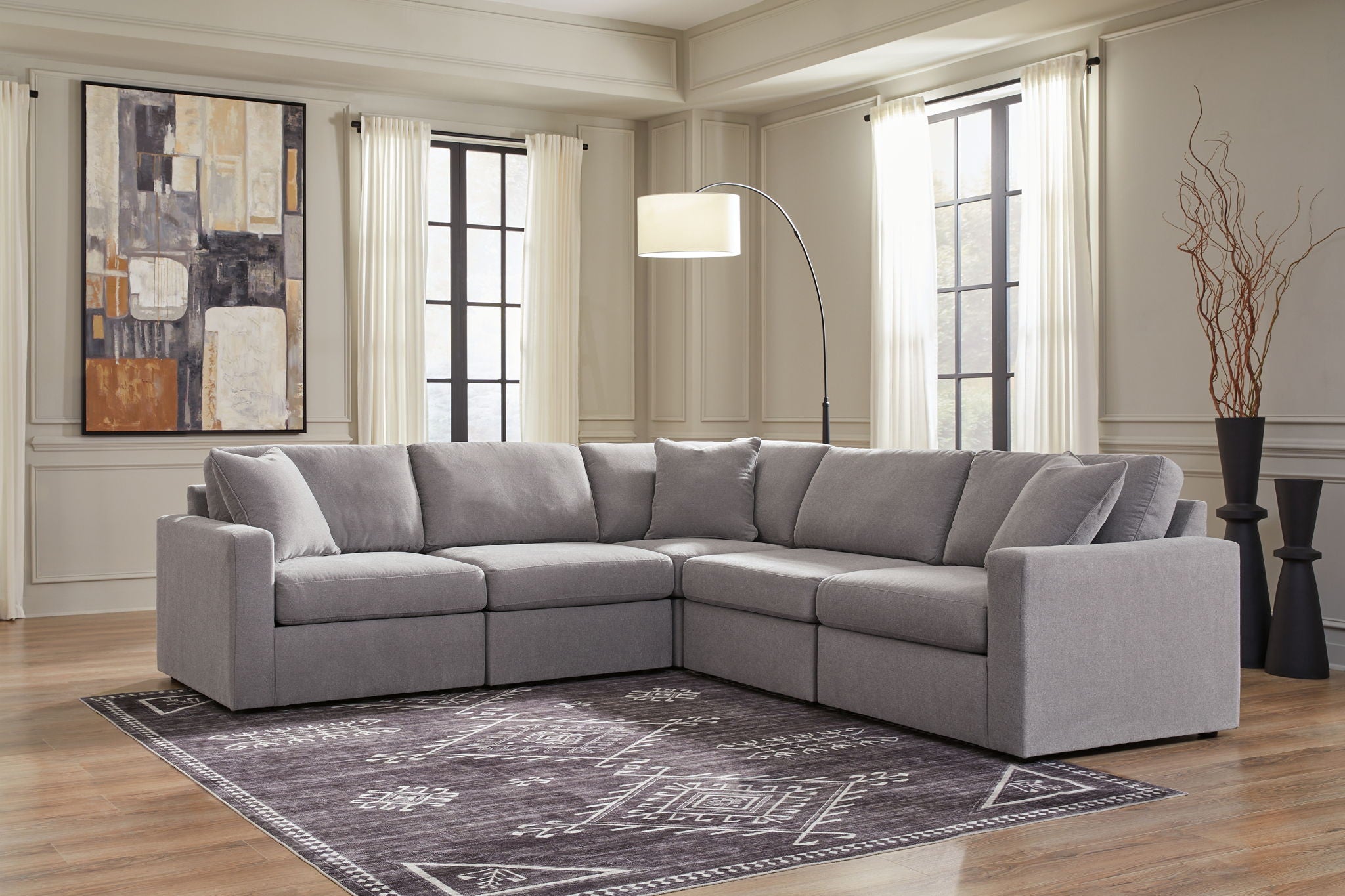 Modmax - Granite - Sectional - Urban Living Furniture (Los Angeles, CA)