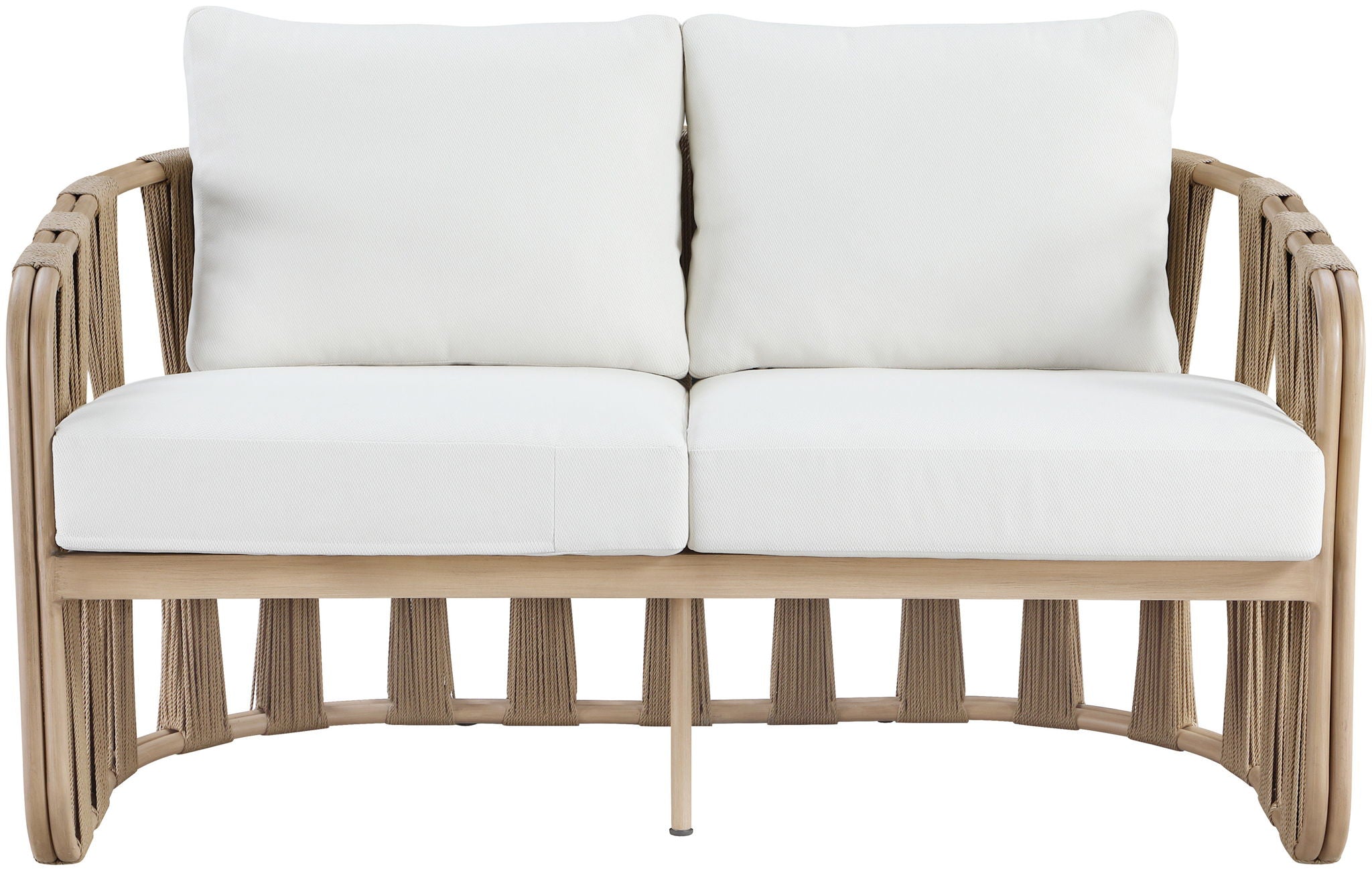 San Pietro - Resilient Waterproof Fabric 60.5" Upholstered Outdoor Patio Loveseat - Urban Living Furniture (Los Angeles, CA)