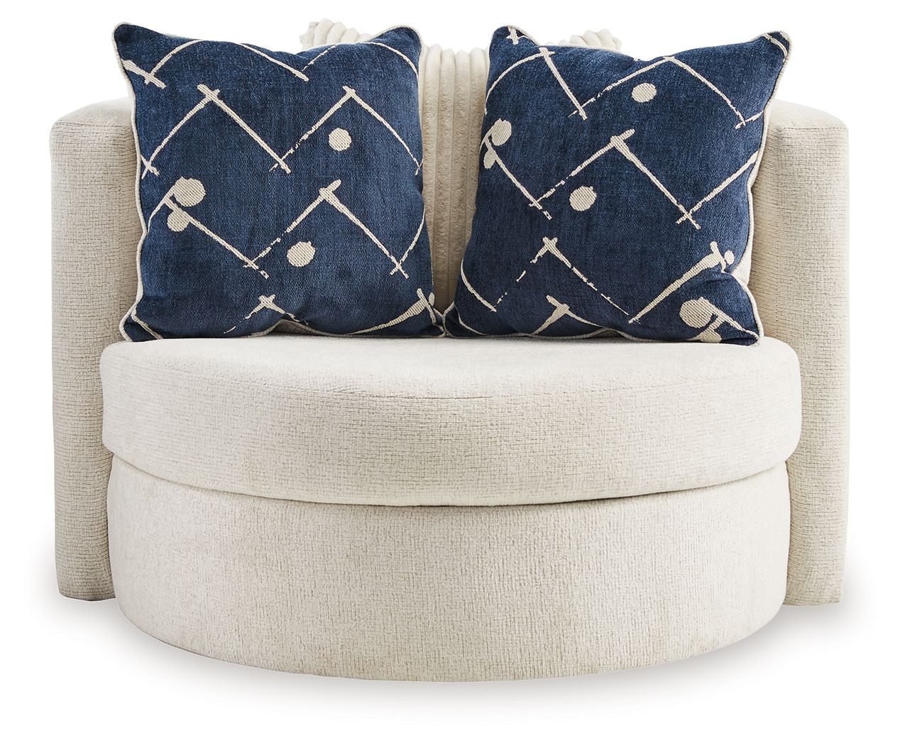 Padova - Ivory - Swivel Accent Chair - Urban Living Furniture (Los Angeles, CA)