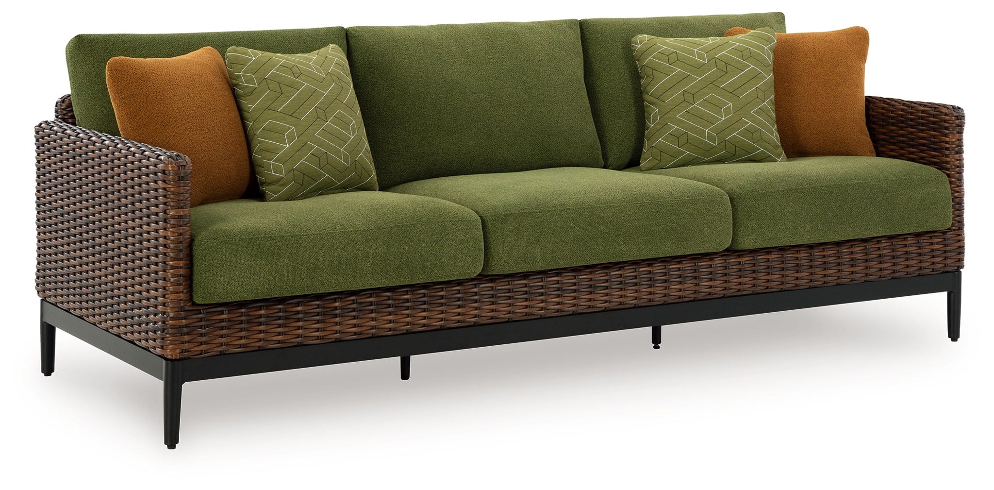 Horizon Hall - Brown / Green - Sofa With Cushion - Urban Living Furniture (Los Angeles, CA)