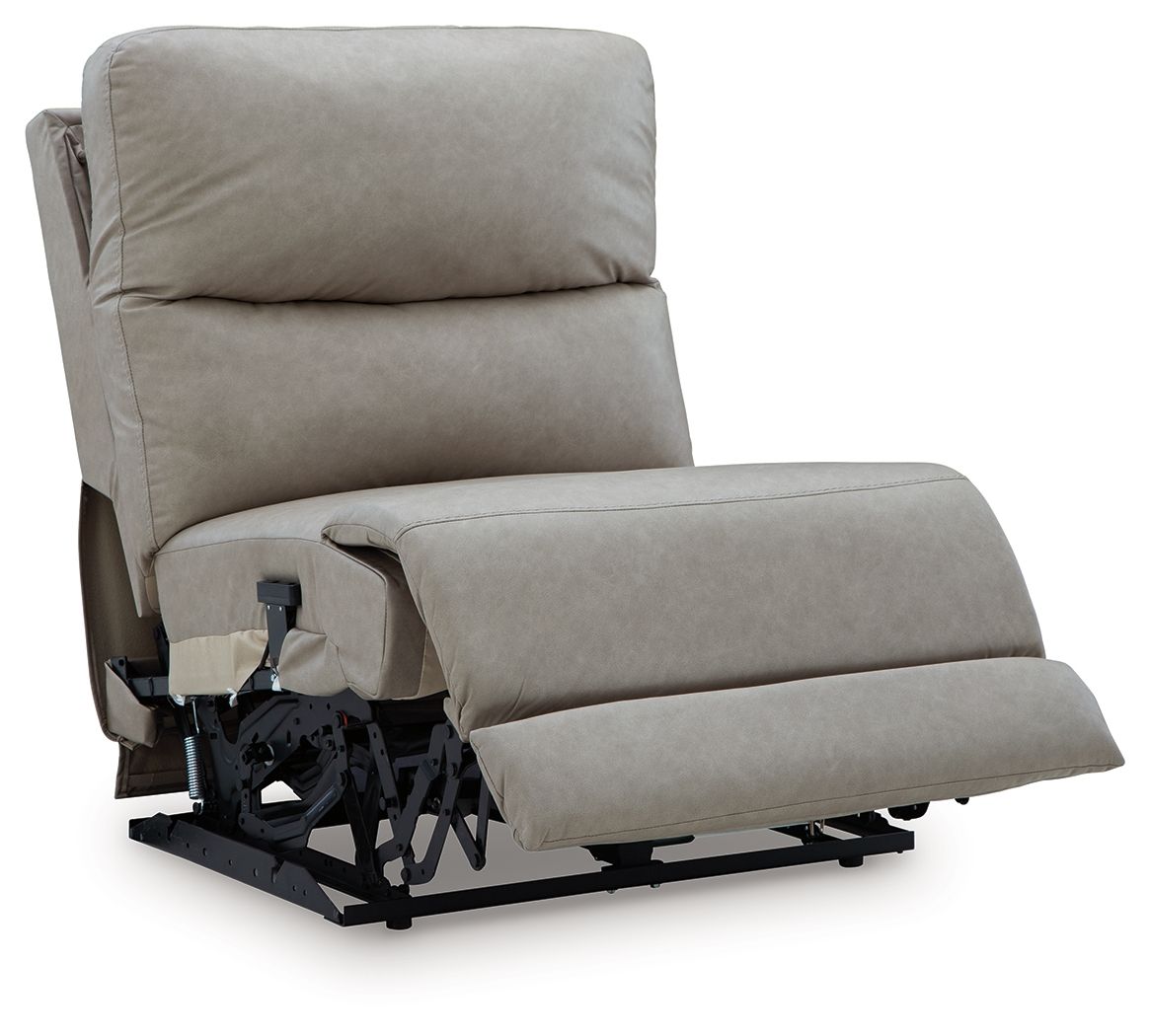 Narwhal Place - Pebble - Power Armless Recliner With Adjustable Headrest - Urban Living Furniture (Los Angeles, CA)