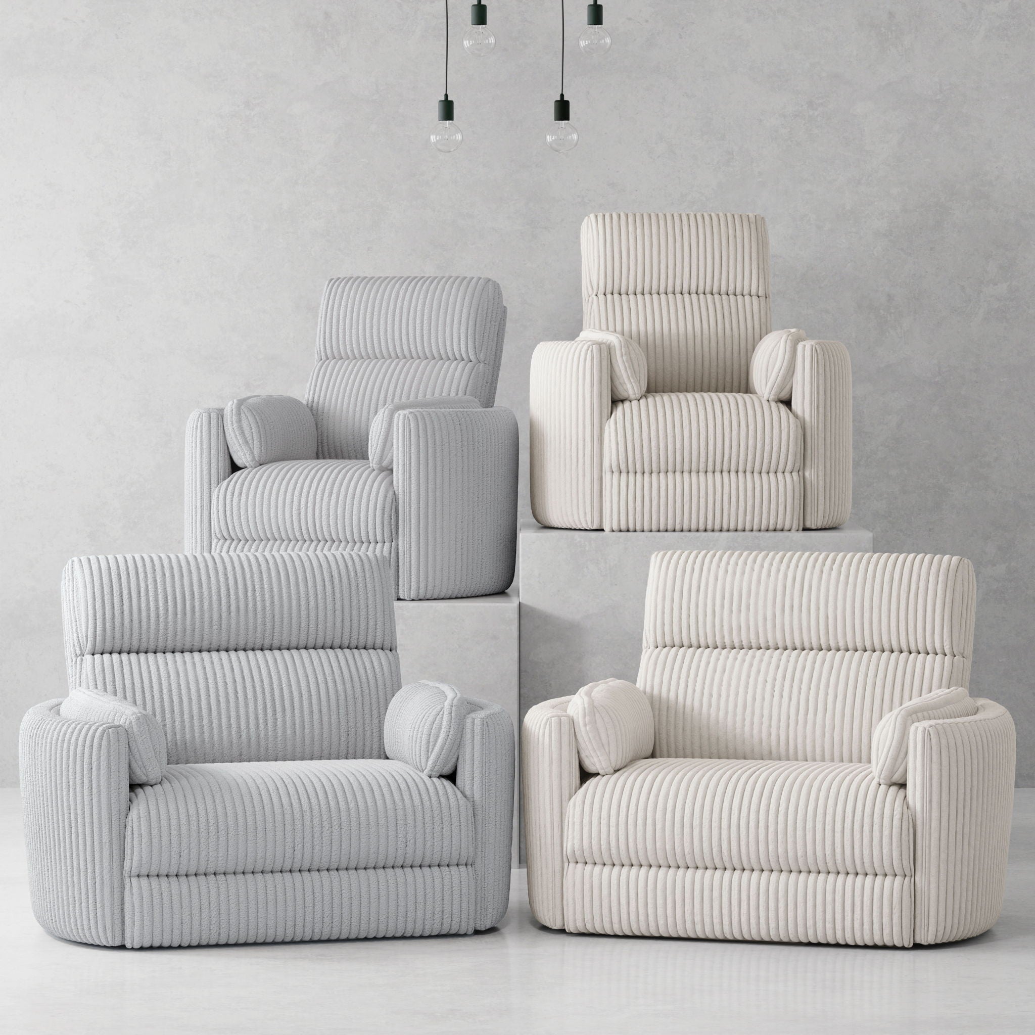 Radius Xl - Extra Wide Power Glider Recliner - Urban Living Furniture (Los Angeles, CA)
