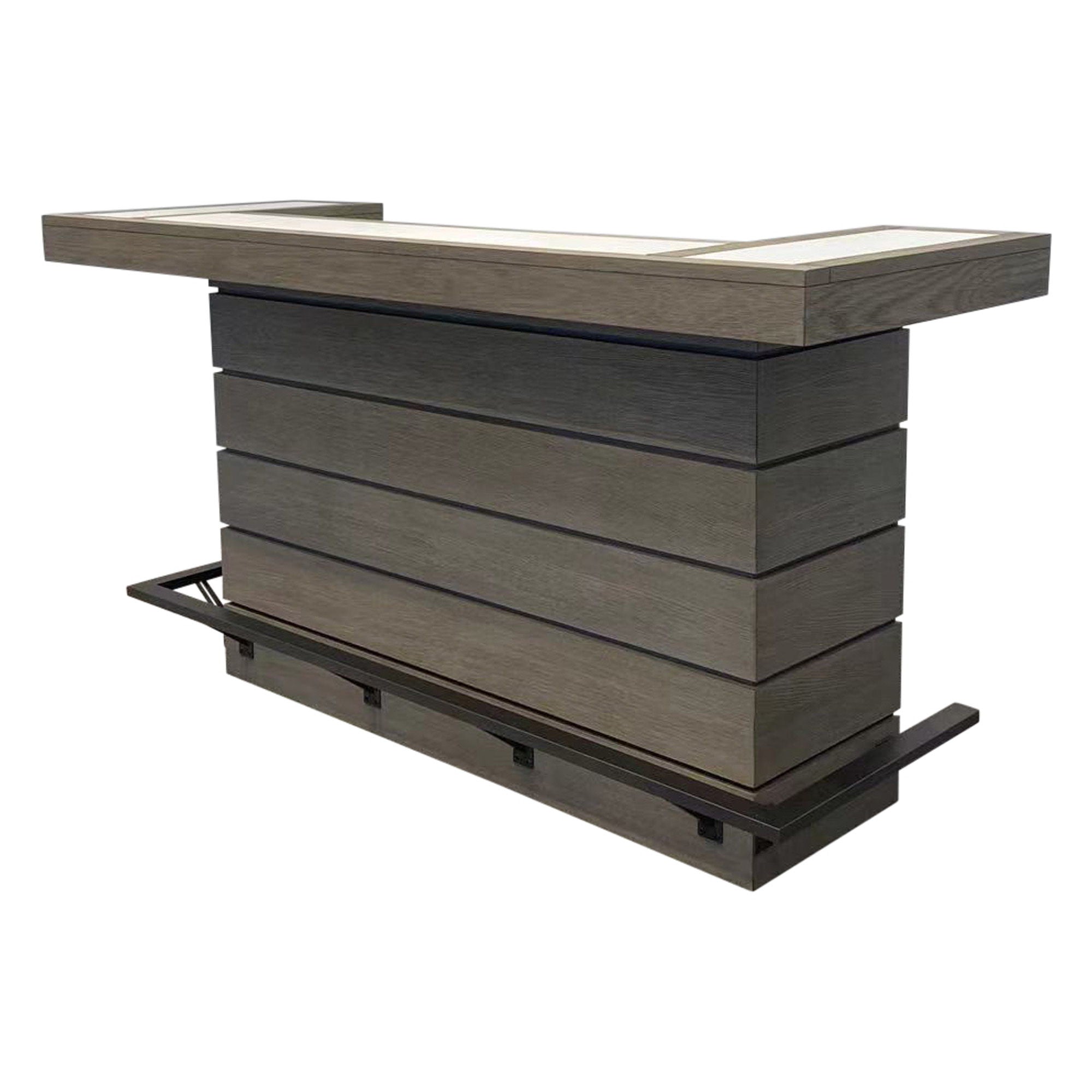 Pure Modern Dining - Bar Complete - Moonstone - Urban Living Furniture (Los Angeles, CA)
