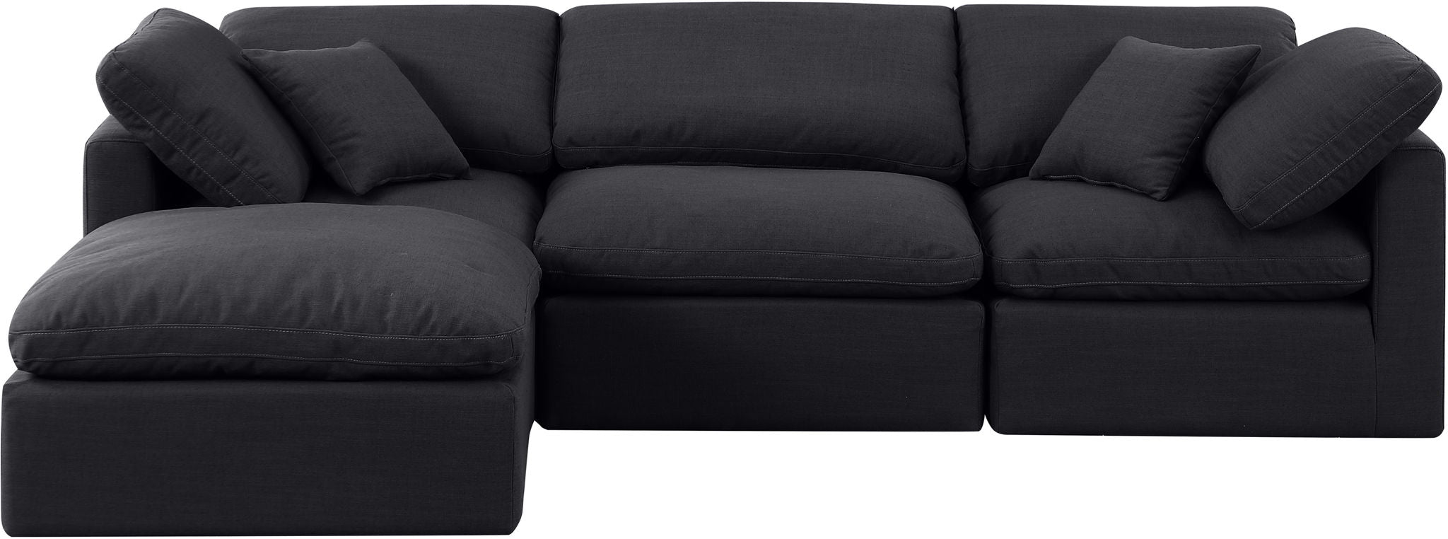 Indulge - Linen 4 Piece Modular Sectional With Chaise - Urban Living Furniture (Los Angeles, CA)