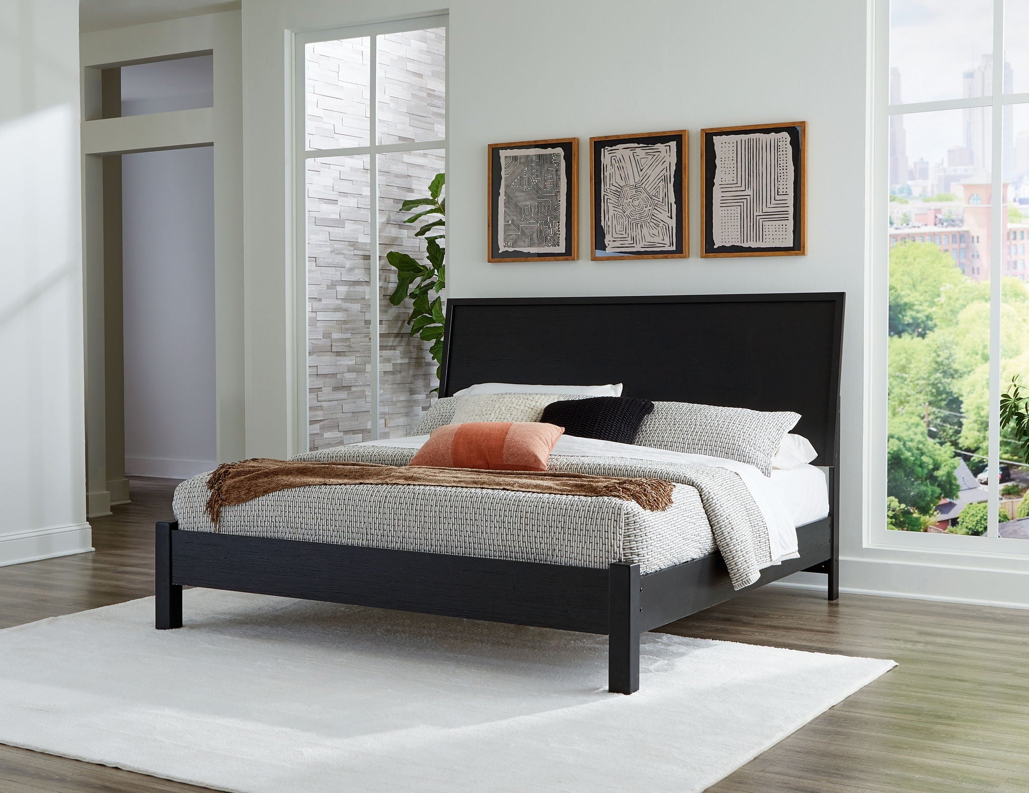 Danziar - Panel Bed With Low Footboard - Urban Living Furniture (Los Angeles, CA)