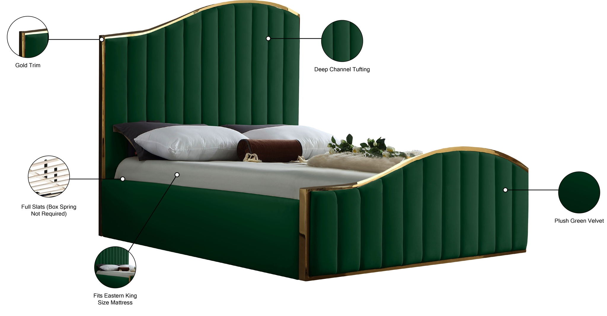 Jolie - Bed - Urban Living Furniture (Los Angeles, CA)