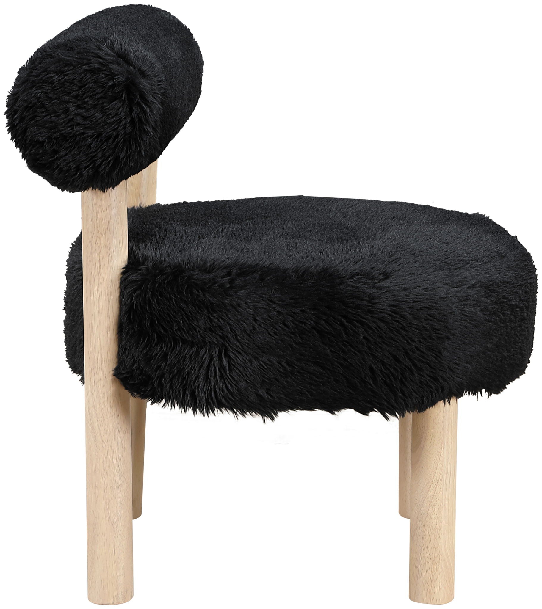 Ambre - Shearling Fabric Accent Chair - Urban Living Furniture (Los Angeles, CA)
