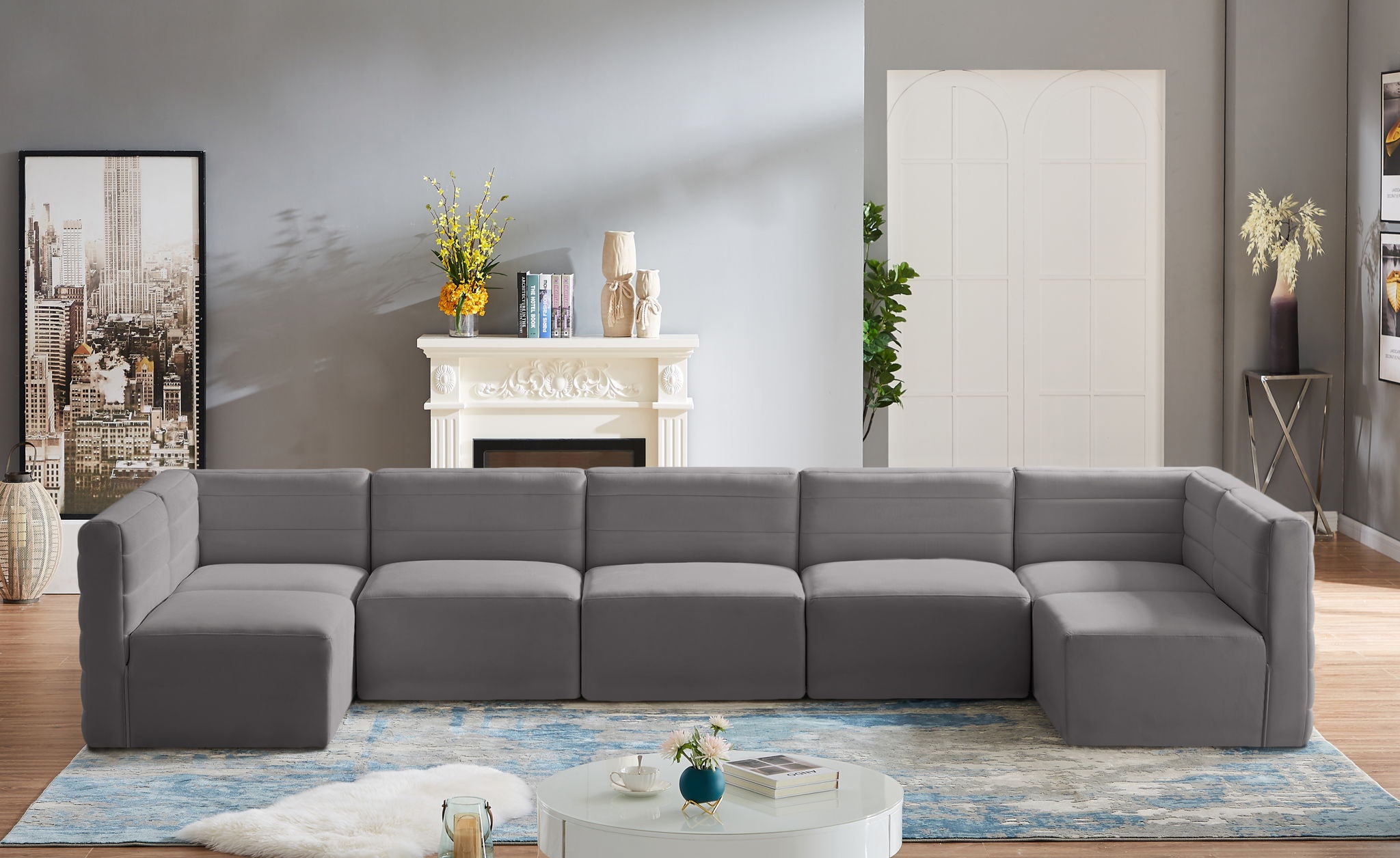 Quincy - 7 Piece Modular Sectional - Urban Living Furniture (Los Angeles, CA)