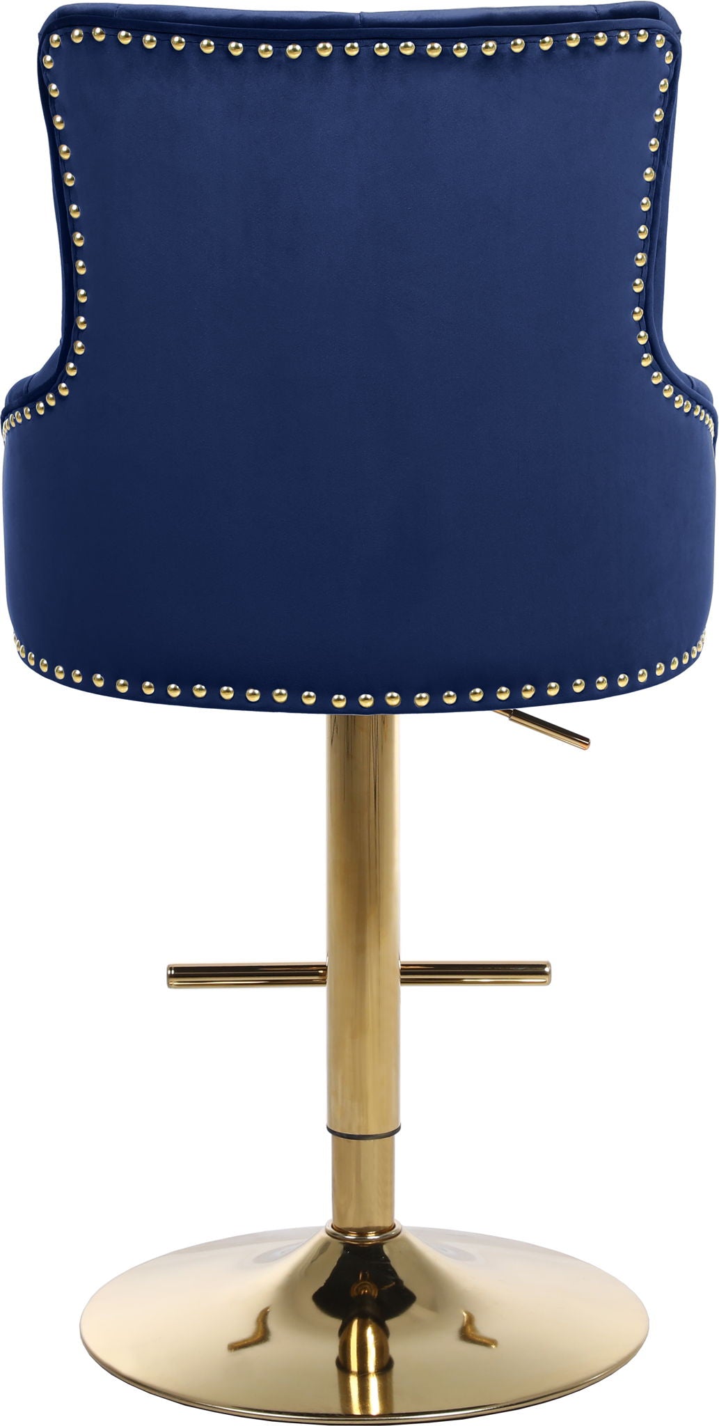 Claude - Adjustable Stool Gold Swivel with Gold Base - Urban Living Furniture (Los Angeles, CA)