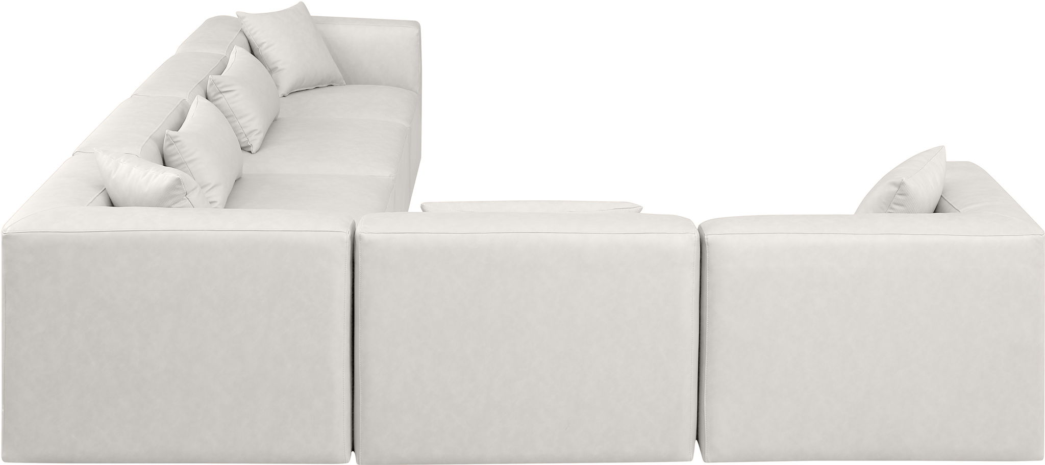 Cube - 6 Piece Modular Corner Sectional - Urban Living Furniture (Los Angeles, CA)