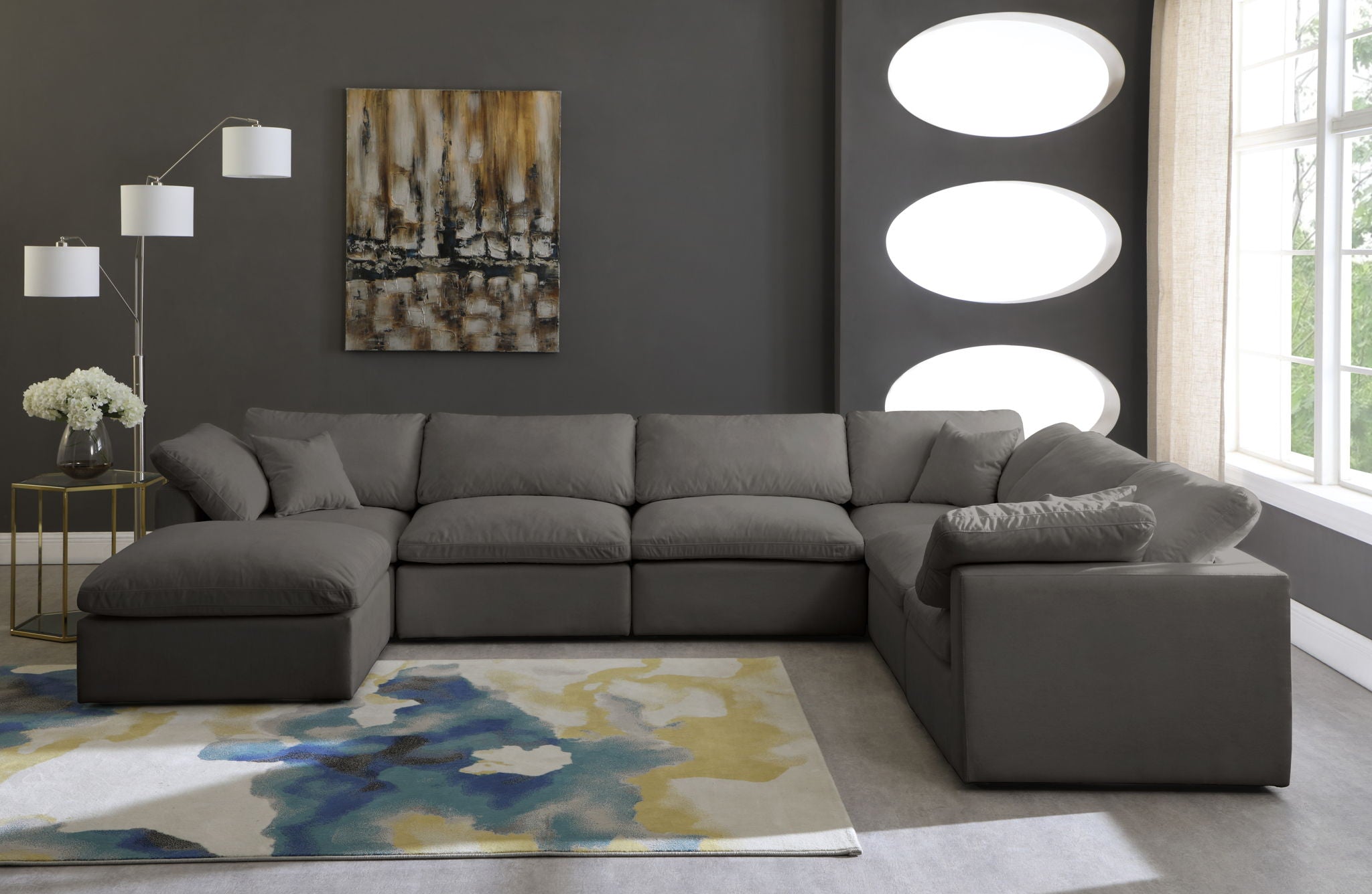 Plush - 7 Piece Modular Sectional - Urban Living Furniture (Los Angeles, CA)