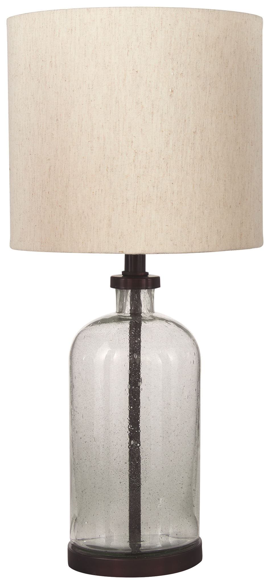 Bandile - Clear / Bronze Finish - Glass Table Lamp - Urban Living Furniture (Los Angeles, CA)