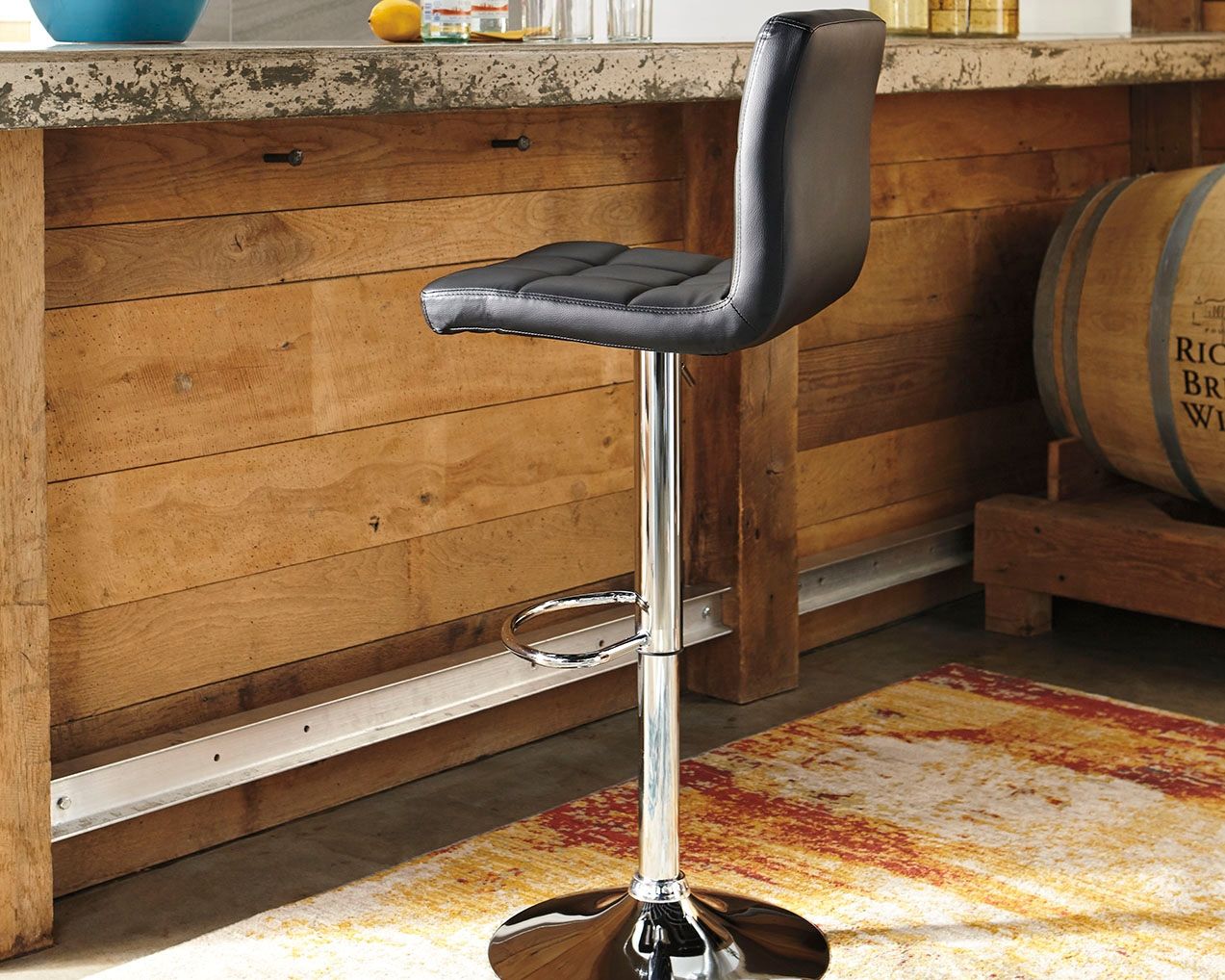Bellatier - Adjustable Height Barstool (Set of 2) - Urban Living Furniture (Los Angeles, CA)