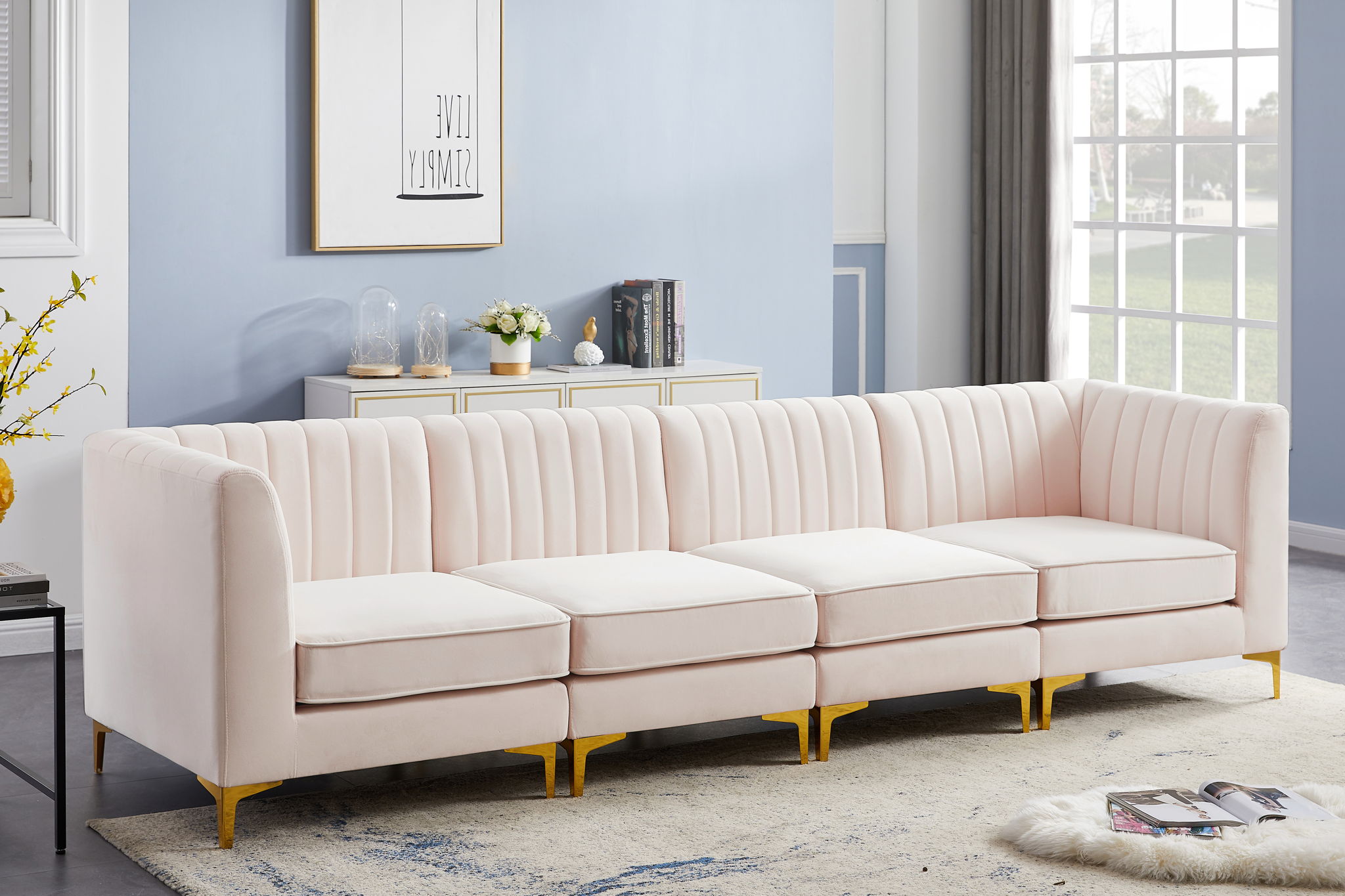 Alina - Modular 4 Seat Sofa - Urban Living Furniture (Los Angeles, CA)