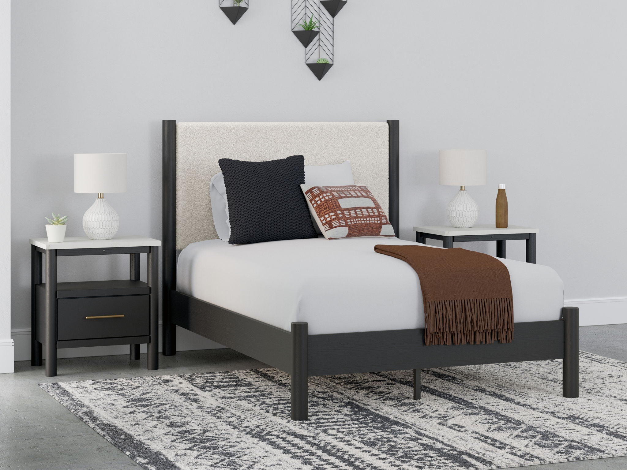 Cadmori - Upholstered Panel Bed - Urban Living Furniture (Los Angeles, CA)