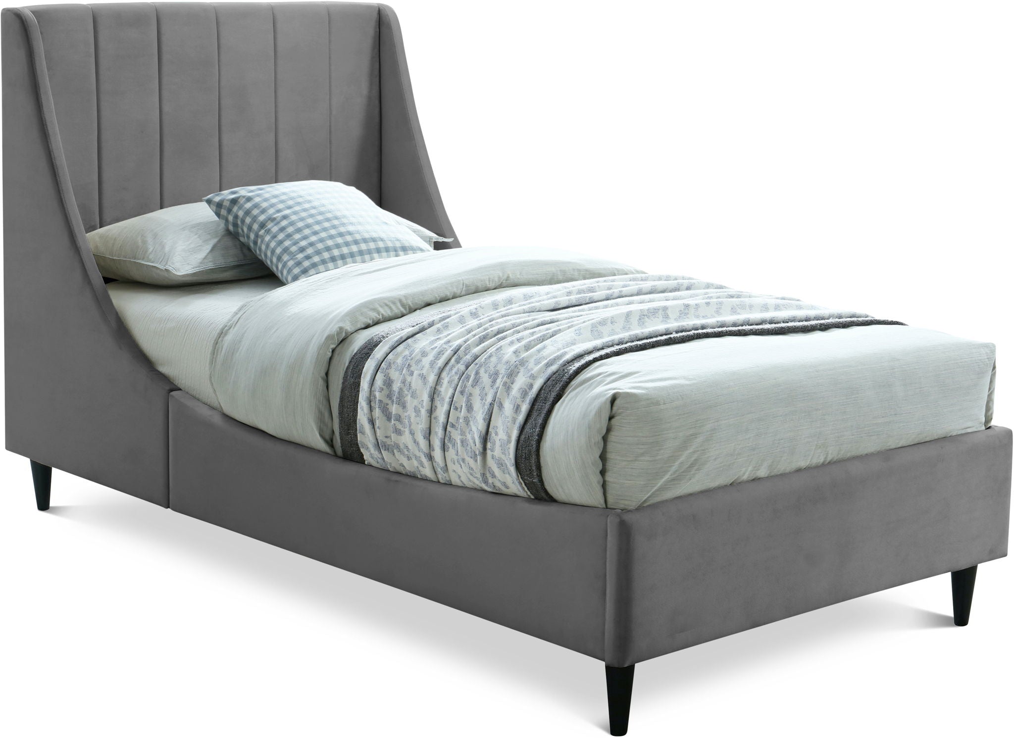 Eva - Velvet Bed - Urban Living Furniture (Los Angeles, CA)