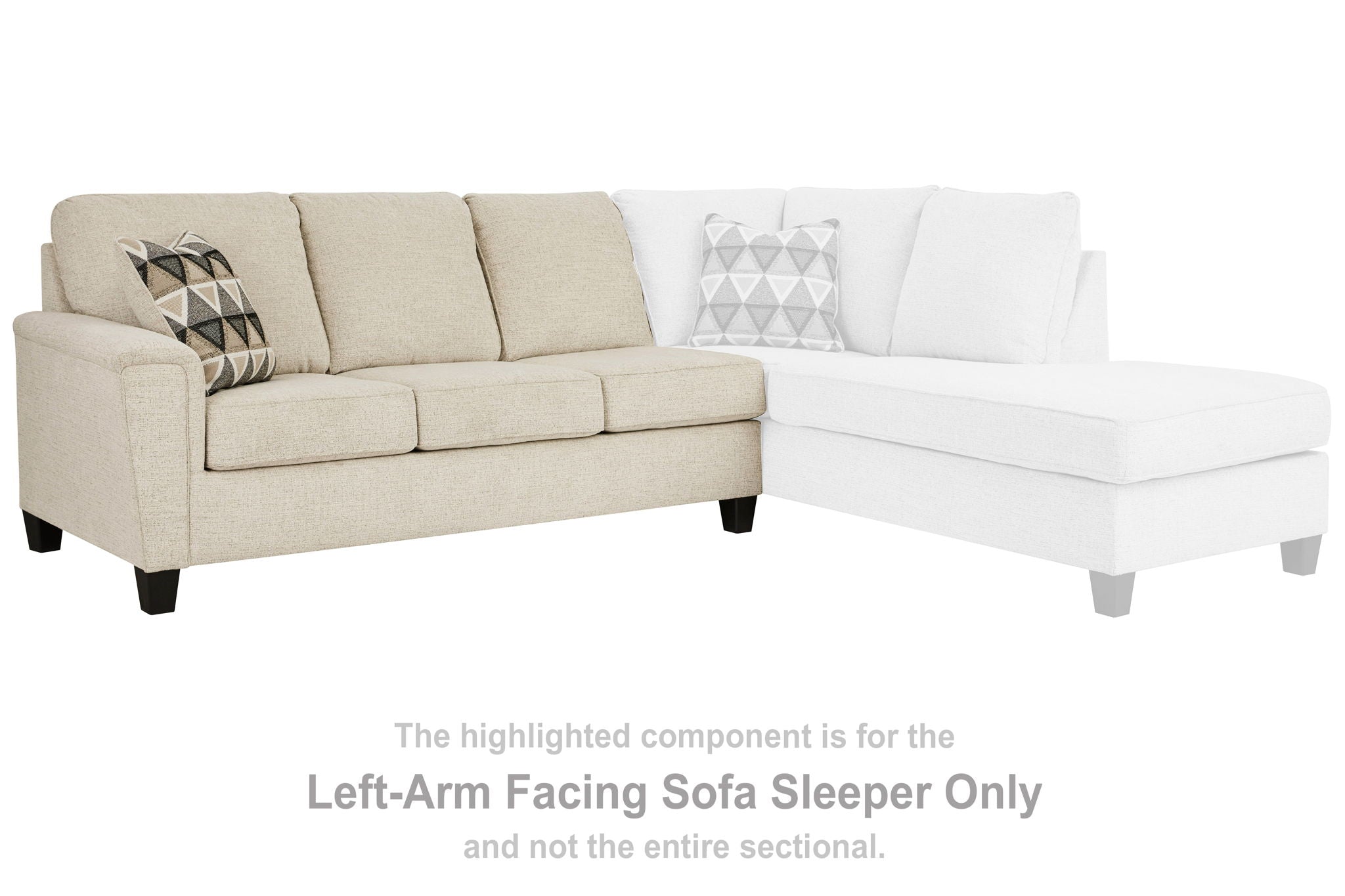 Abinger - Natural - LAF Sofa Sleeper - Urban Living Furniture (Los Angeles, CA)