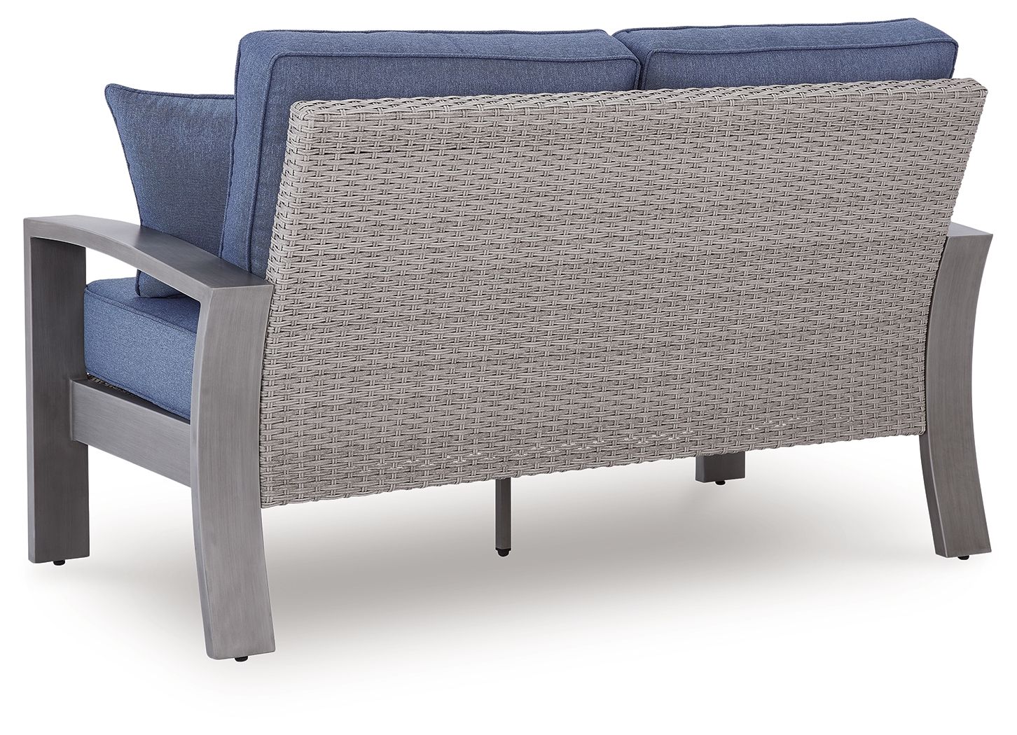 Half Moon Beach - Loveseat With Cushion - Blue / Gray - Urban Living Furniture (Los Angeles, CA)